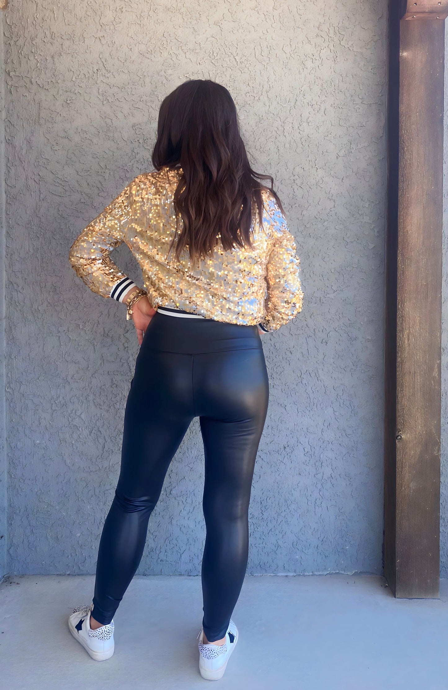 Betty Faux Leather Leggings