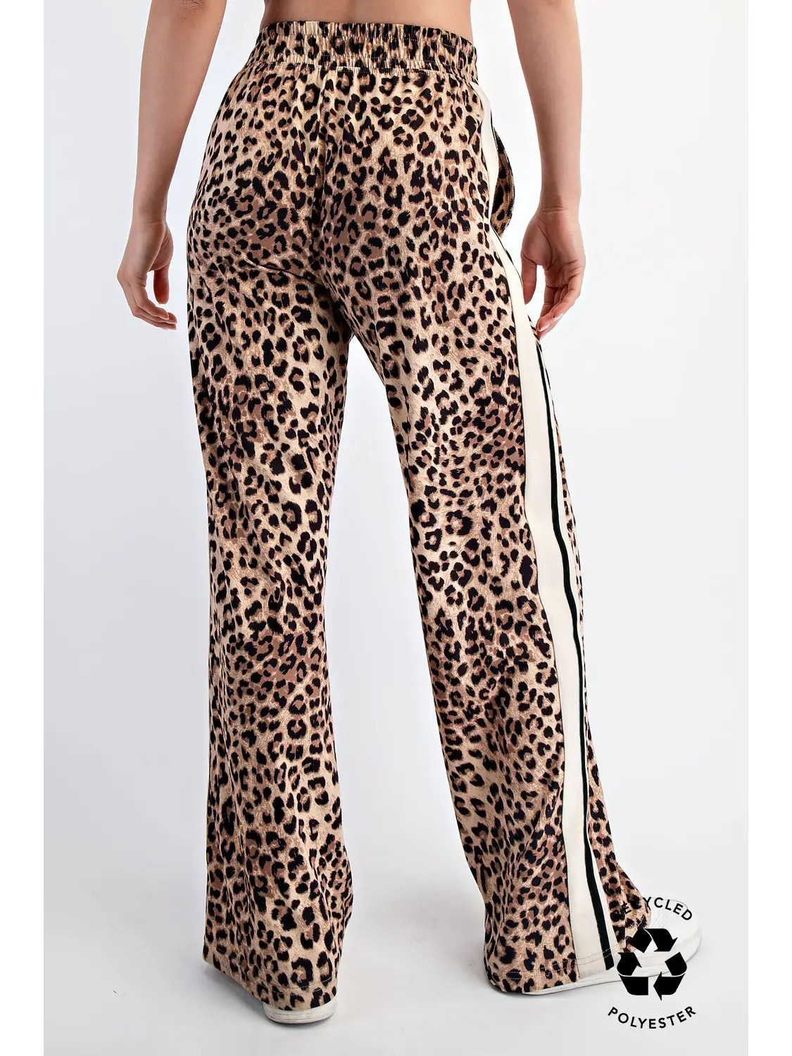 Meow Mode Leopard Track Pant