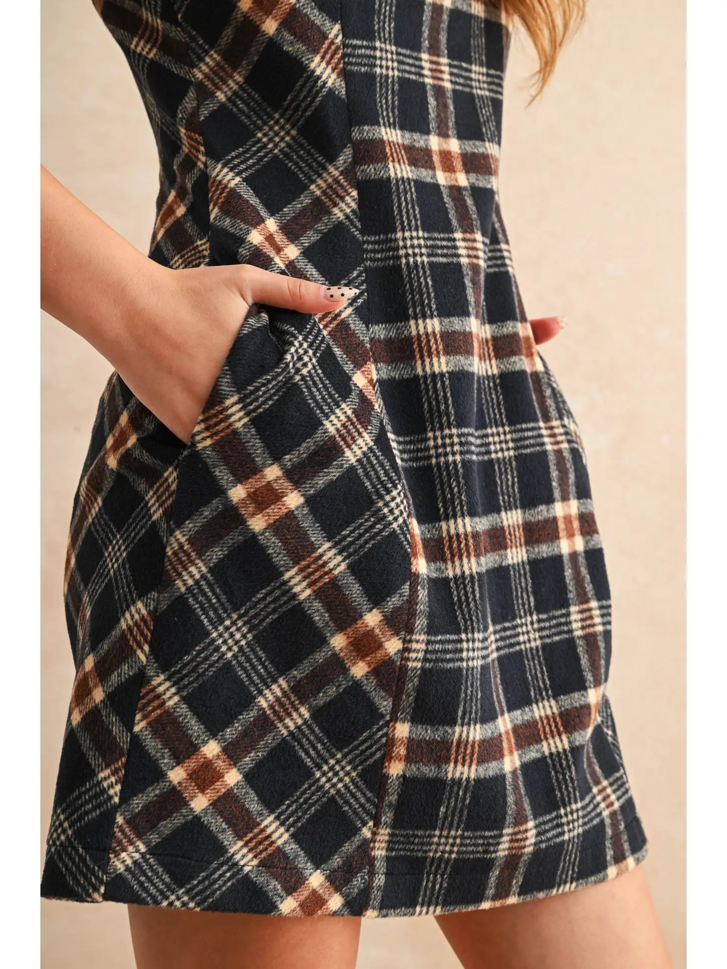 Lydia Plaid Dress