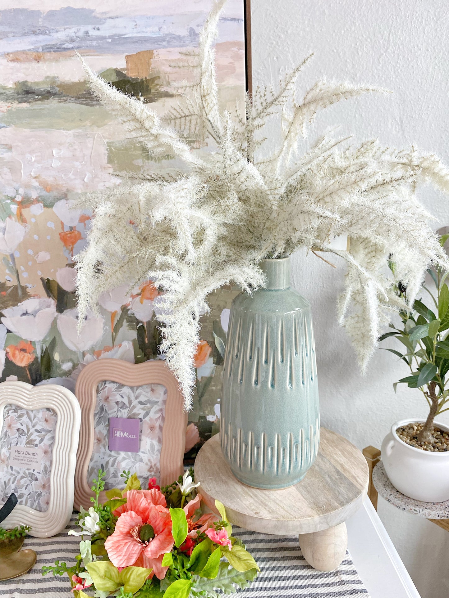 Light Blue Vase Medium