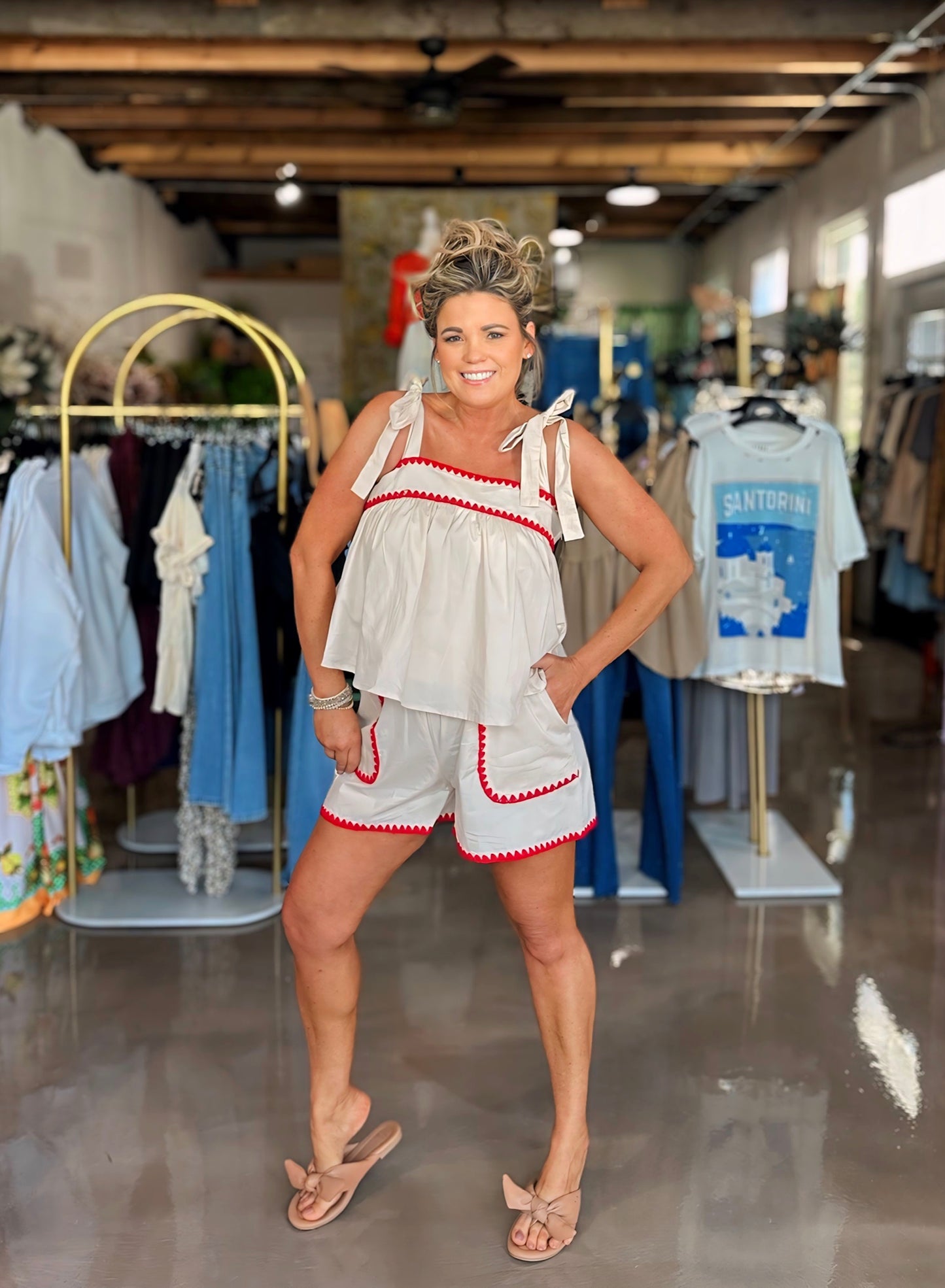 Frida Stitched Scallop Set