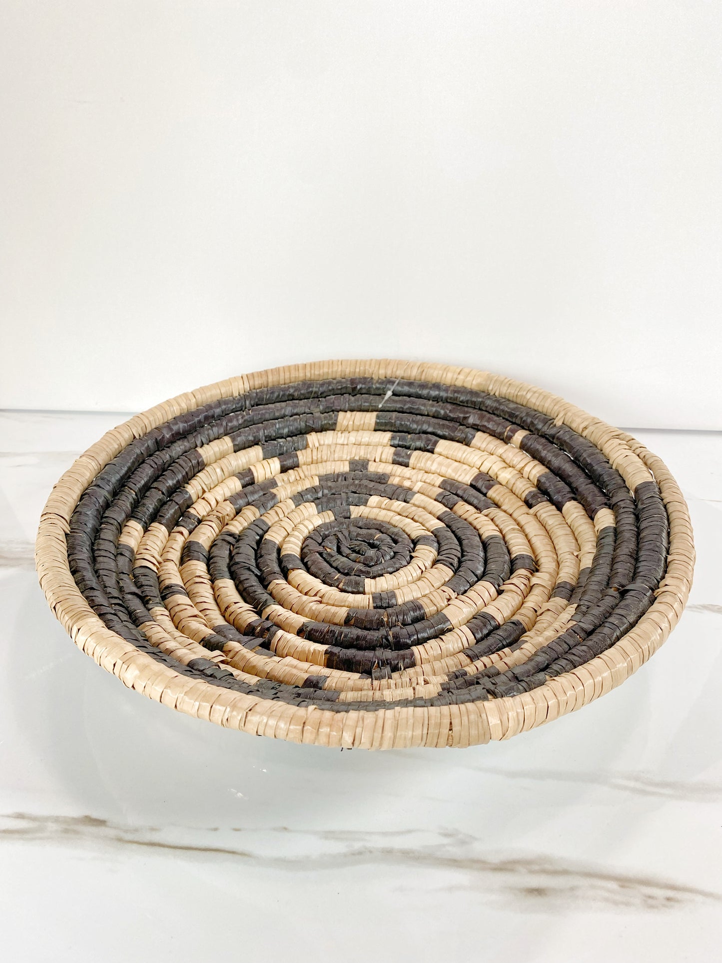 Black & Natural African Basket