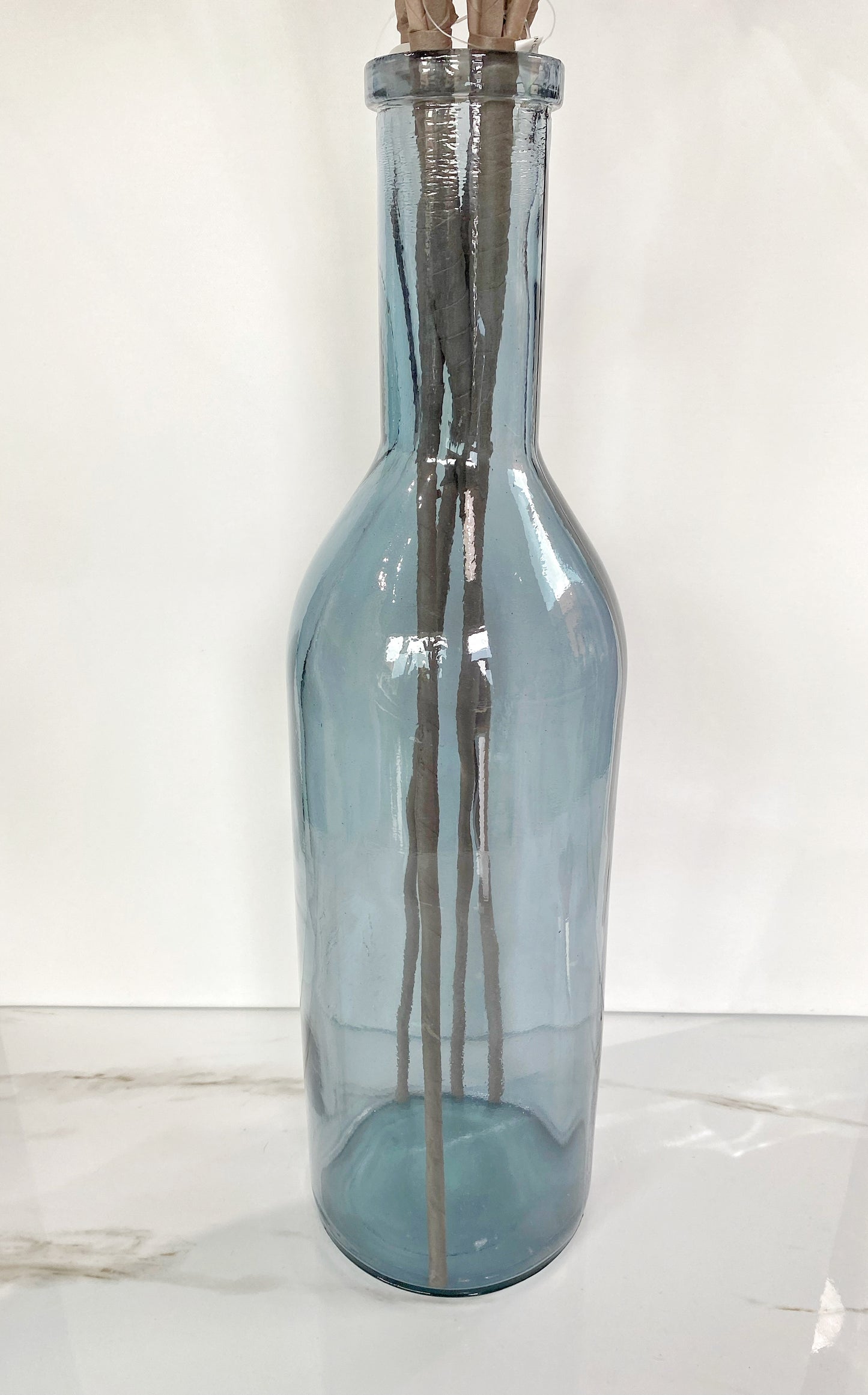 Blue Glass Vase