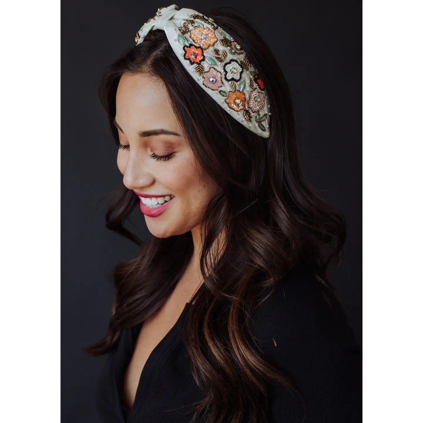 Floral Embellished Headband