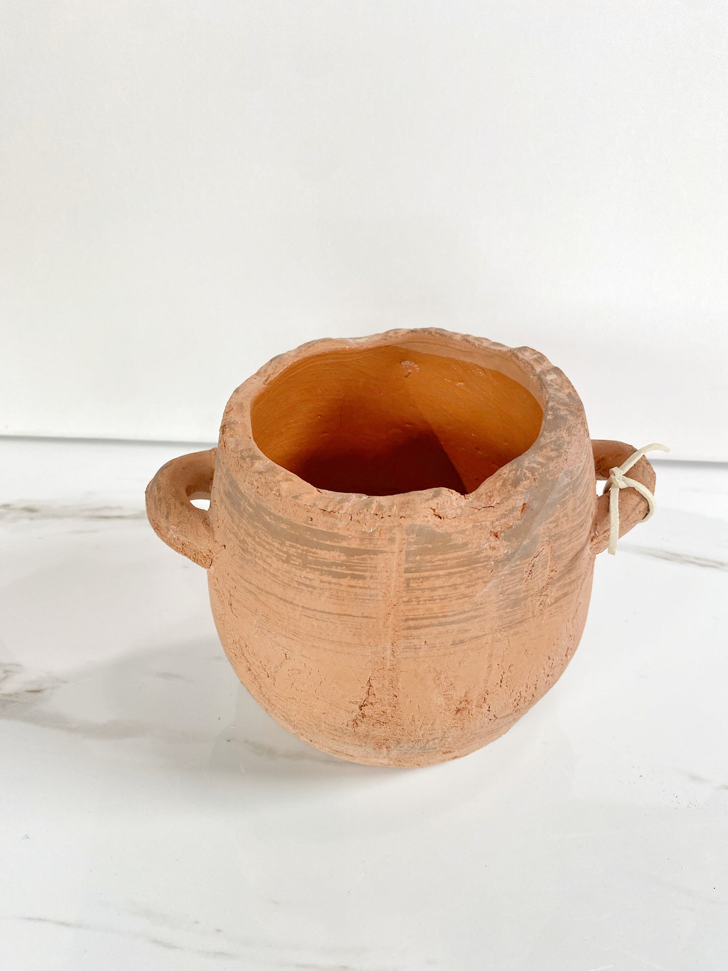 Handled Terracotta Pot Medium