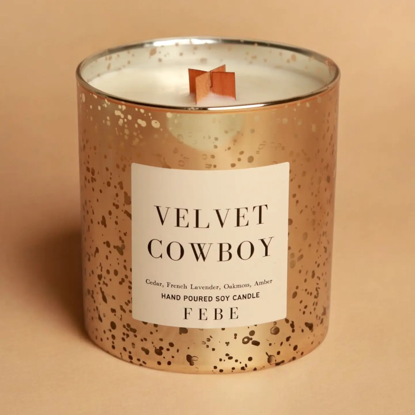 Velvet Cowboy Candle