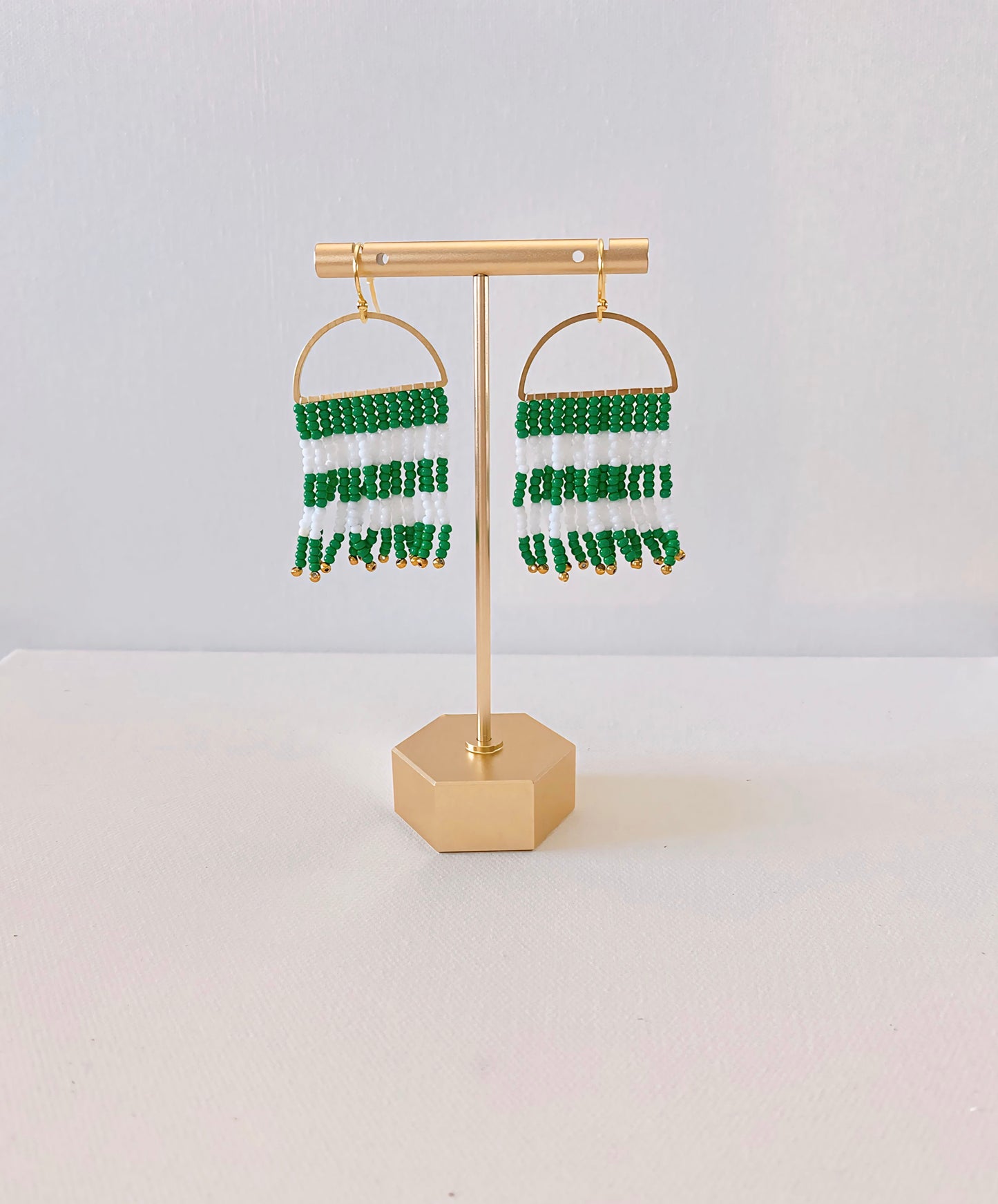 Rugby Fringe Earrings