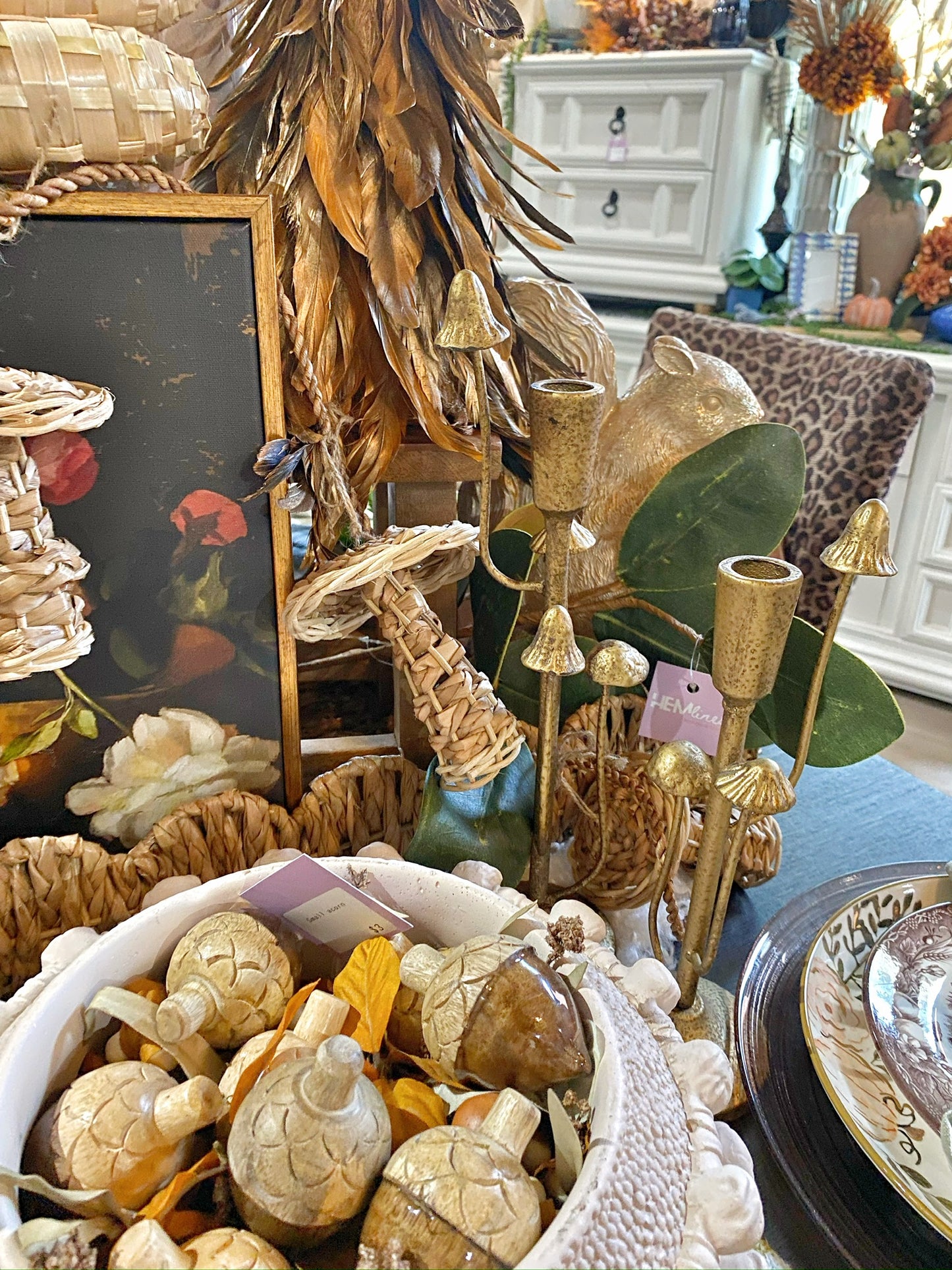 Mushroom Candlestick