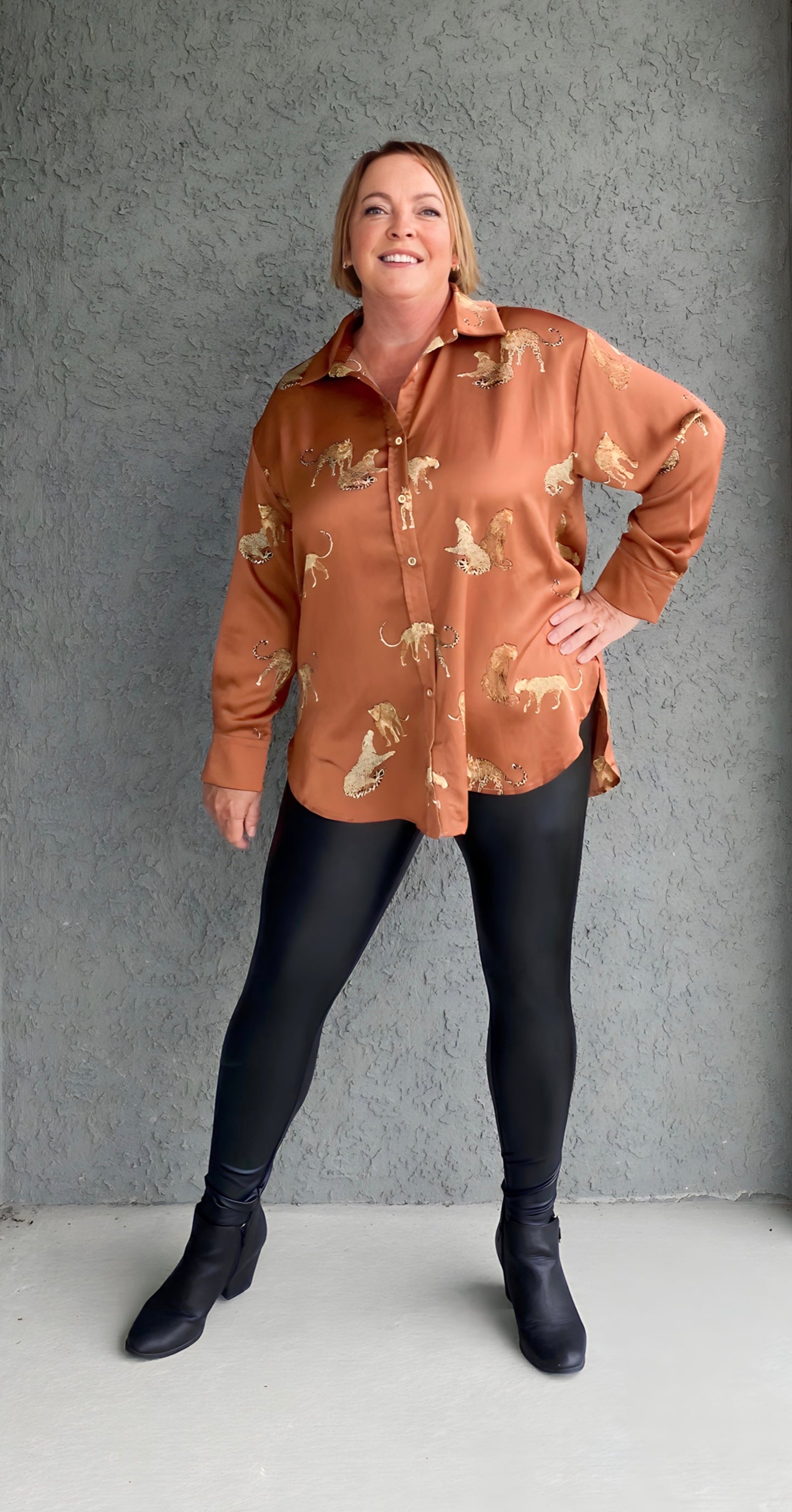 Betty Faux Leather Leggings