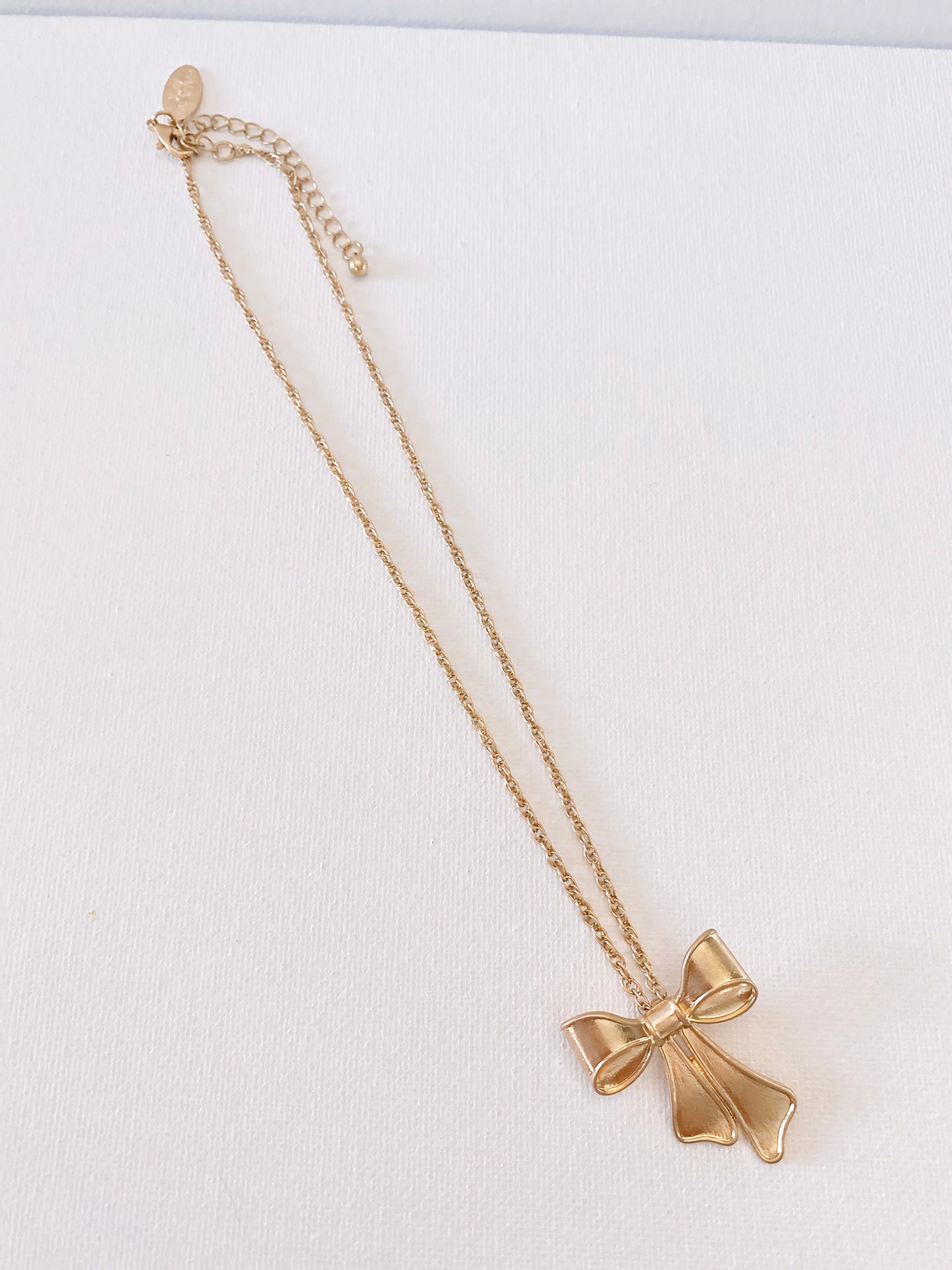 Bows Away Pendant Necklace