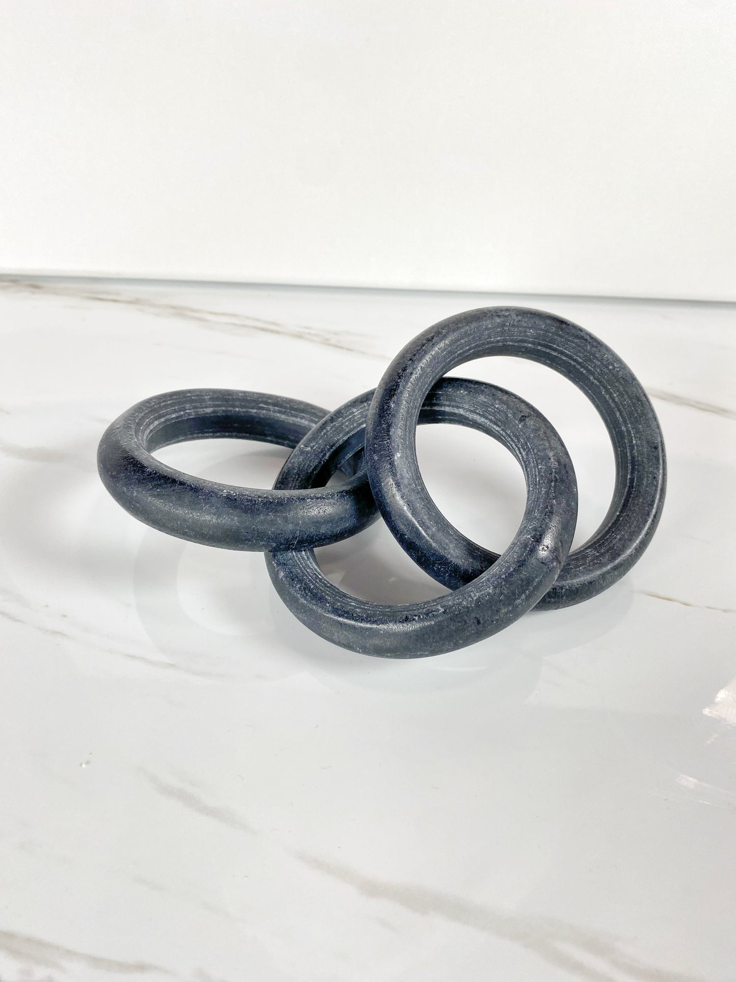 Black Marble Chain Lonk