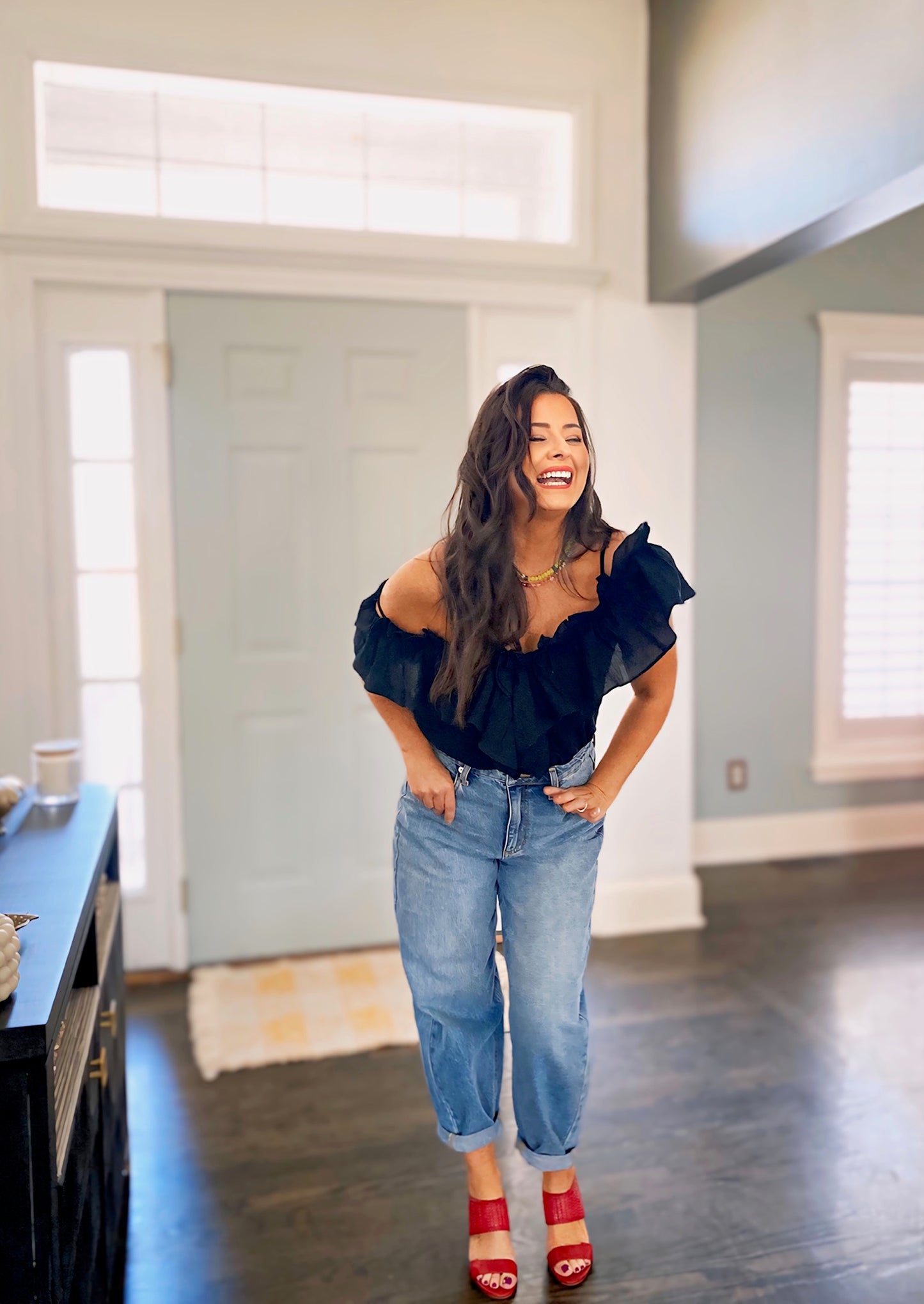 Sneak Peek Balloon Jeans