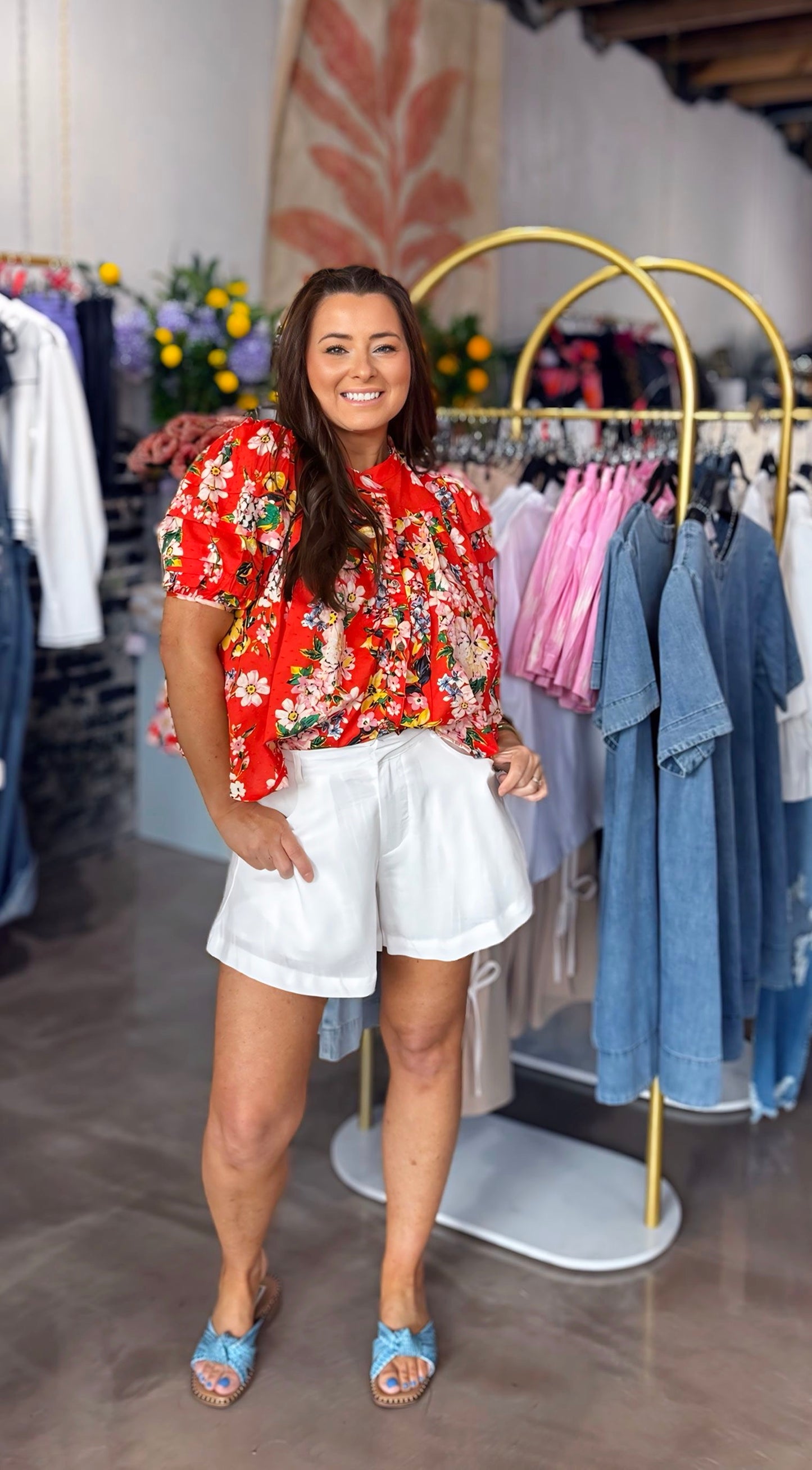 Melina Floral Blouse