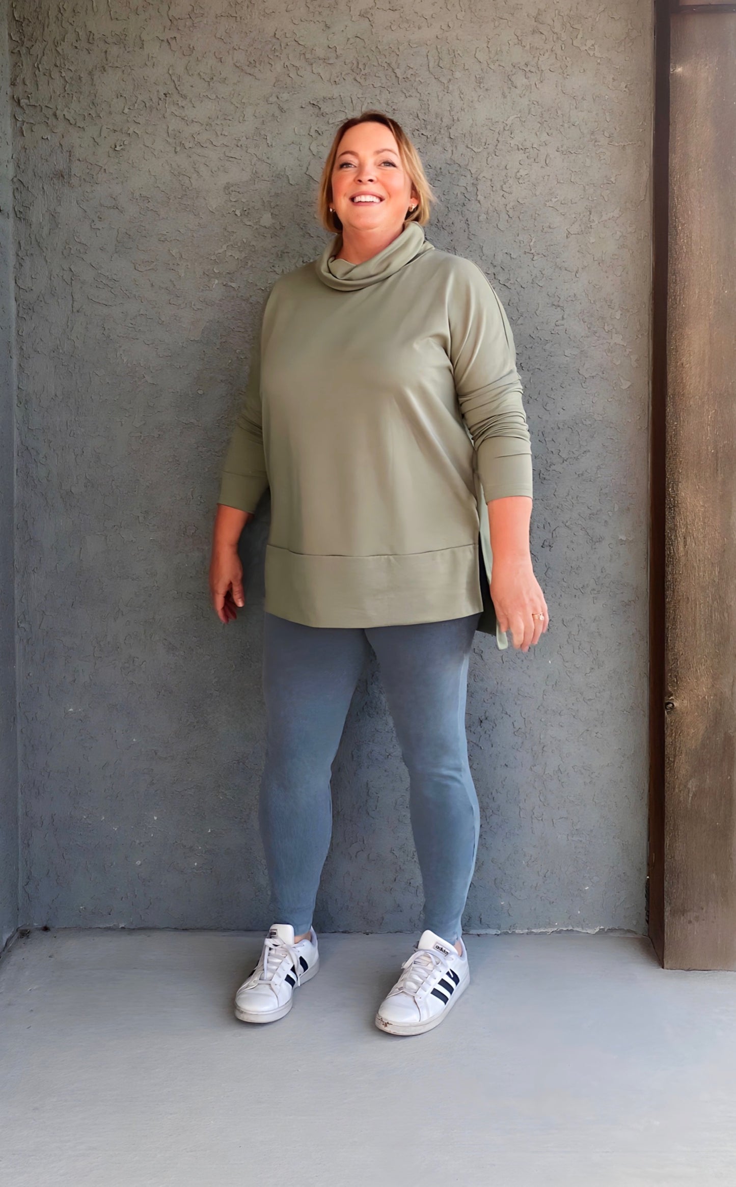 Hale Vintage Wash Ribbed Legging