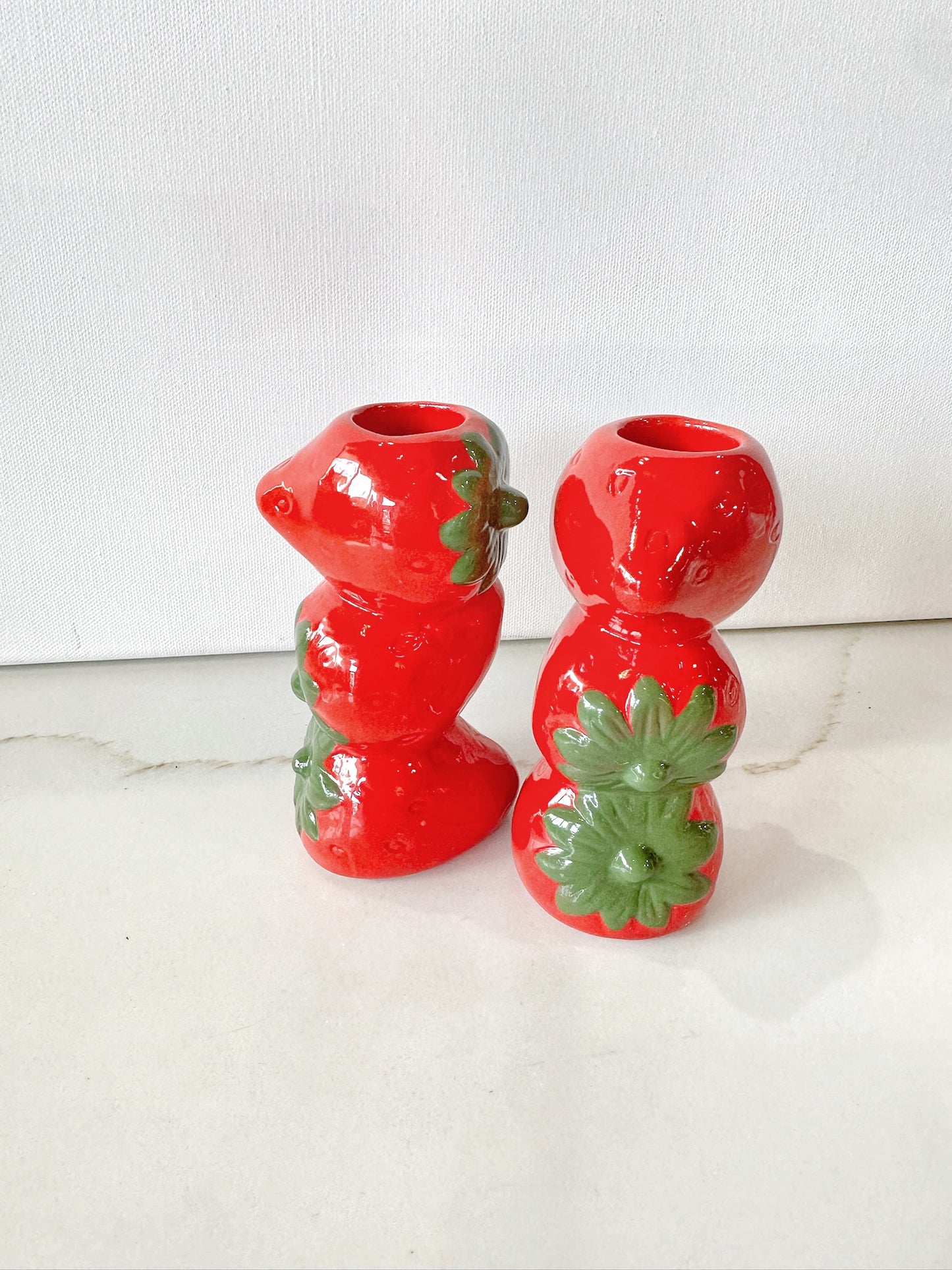 Strawberry Candlesticks