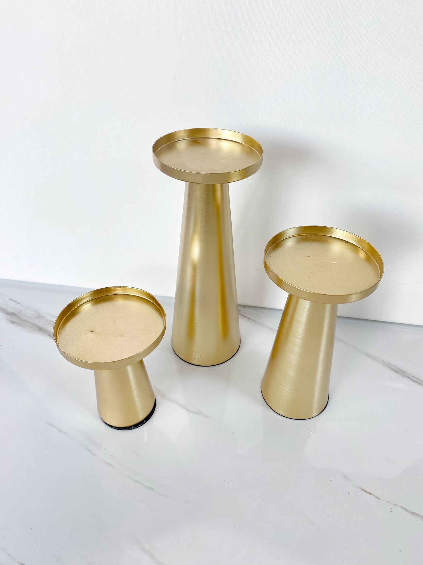 Gold Candlestick Tall