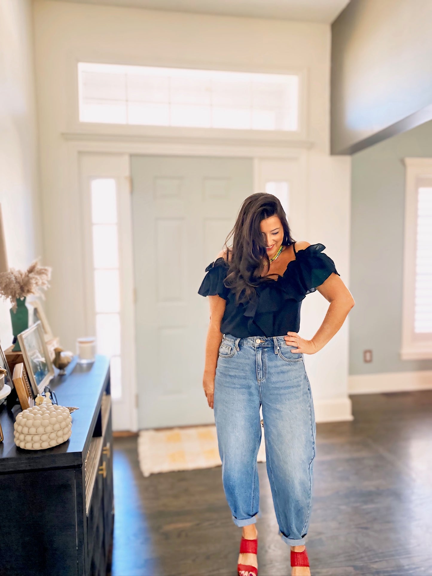 Sneak Peek Balloon Jeans