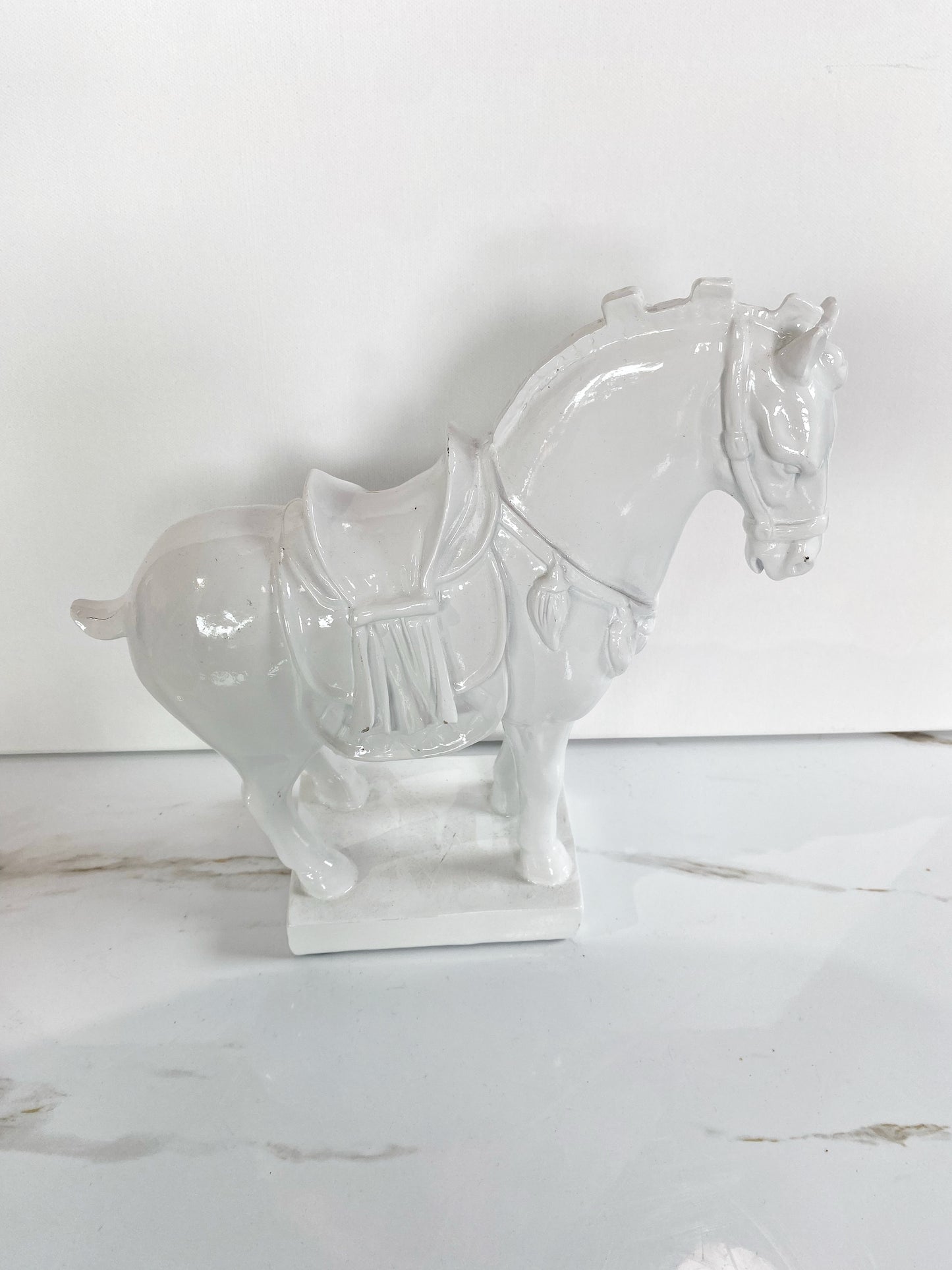 White Horse Figure