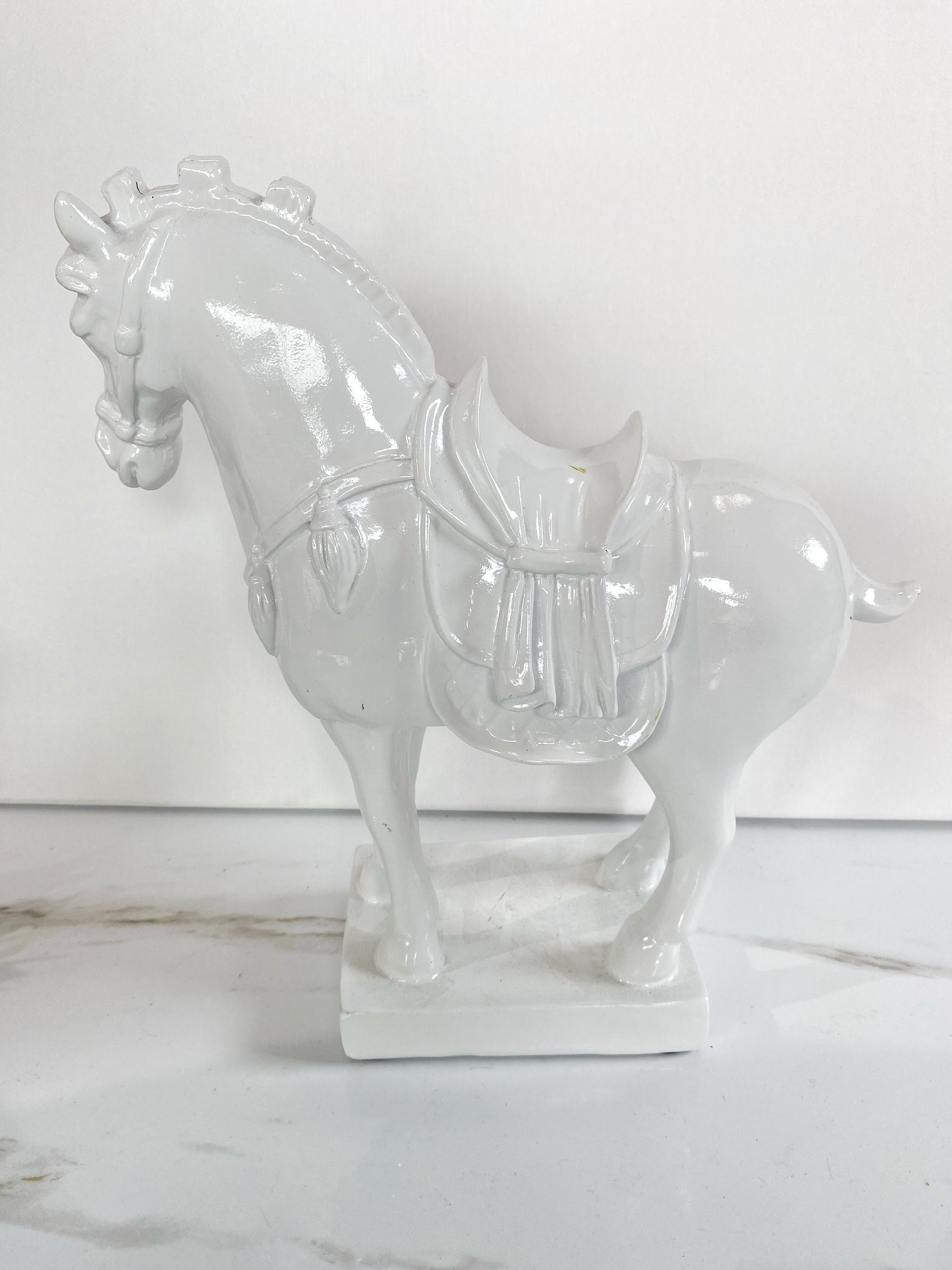White Horse Figure