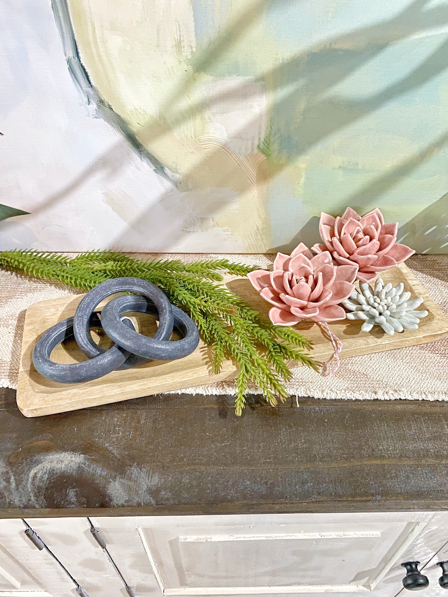 Wood tray