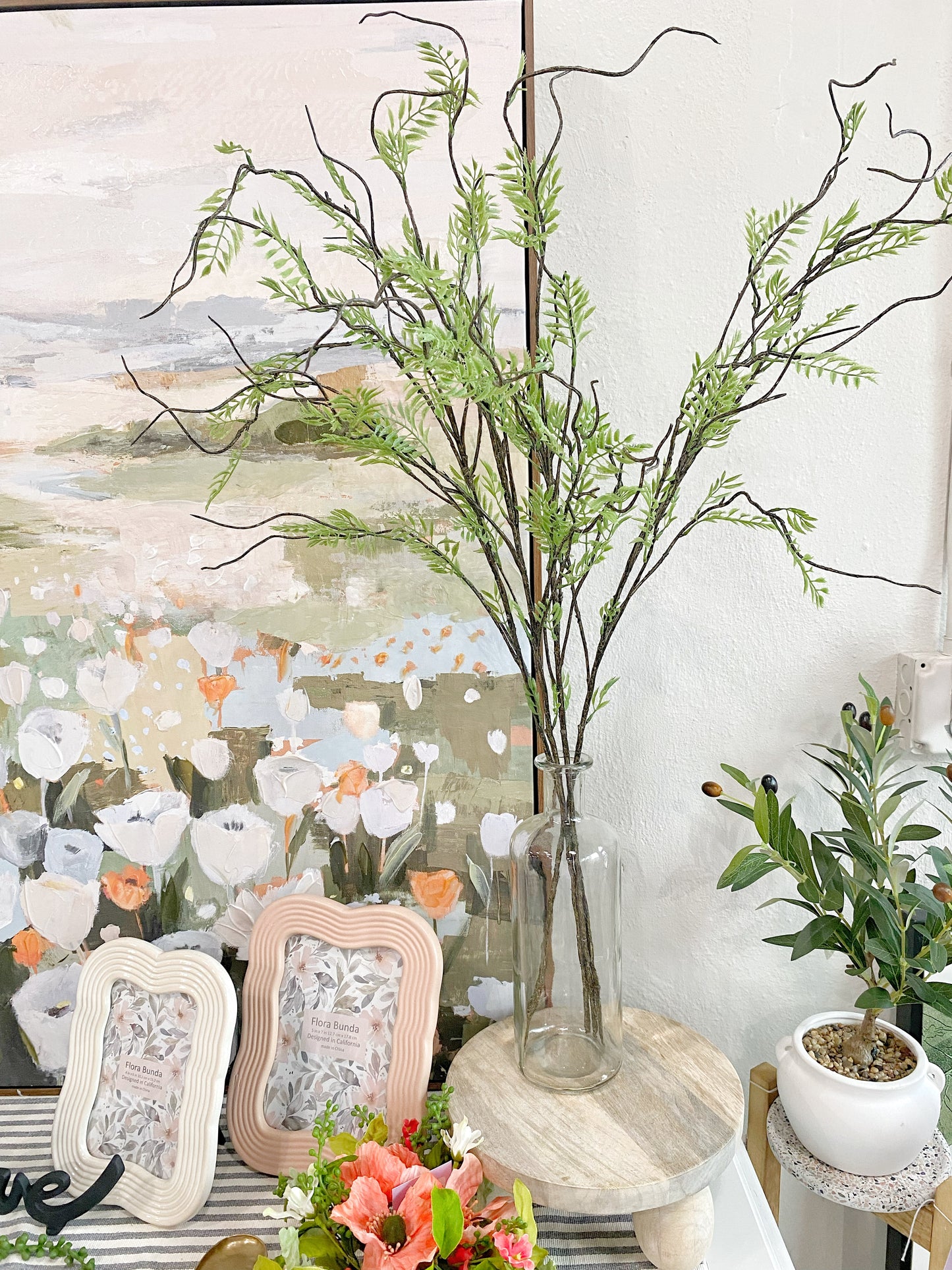 Clear Glass Vase Medium