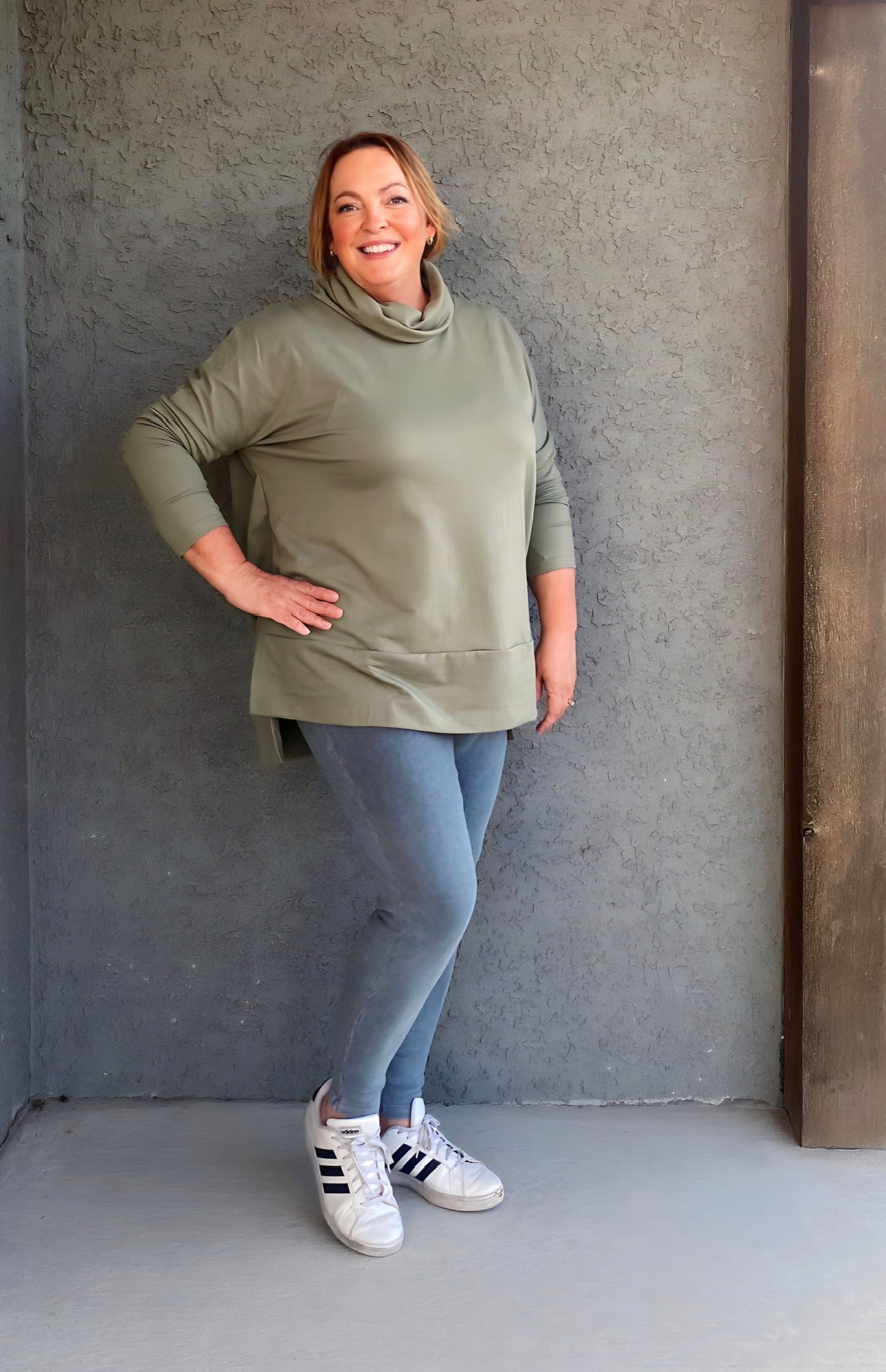 Hale Vintage Wash Ribbed Legging