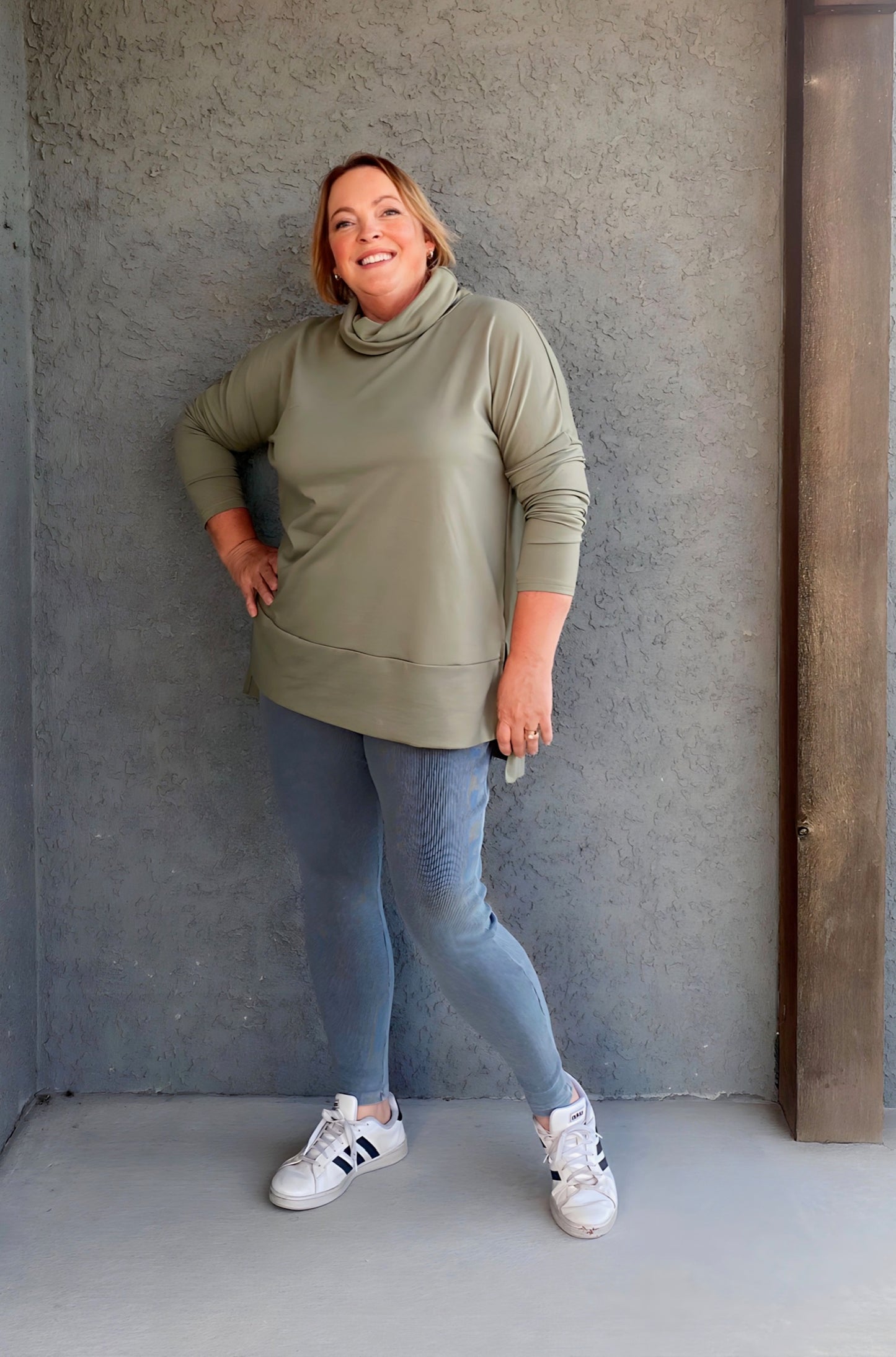 Hale Vintage Wash Ribbed Legging