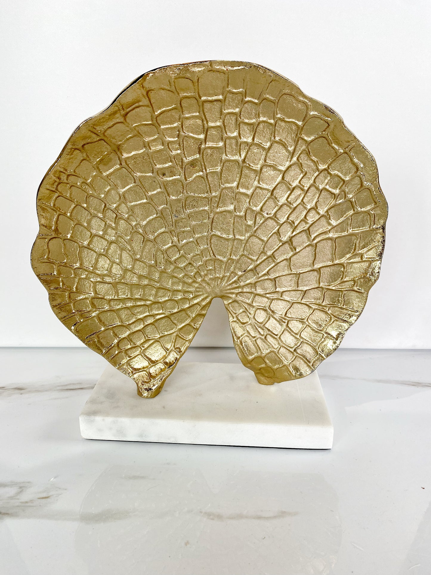 Brass Coral Sculpture