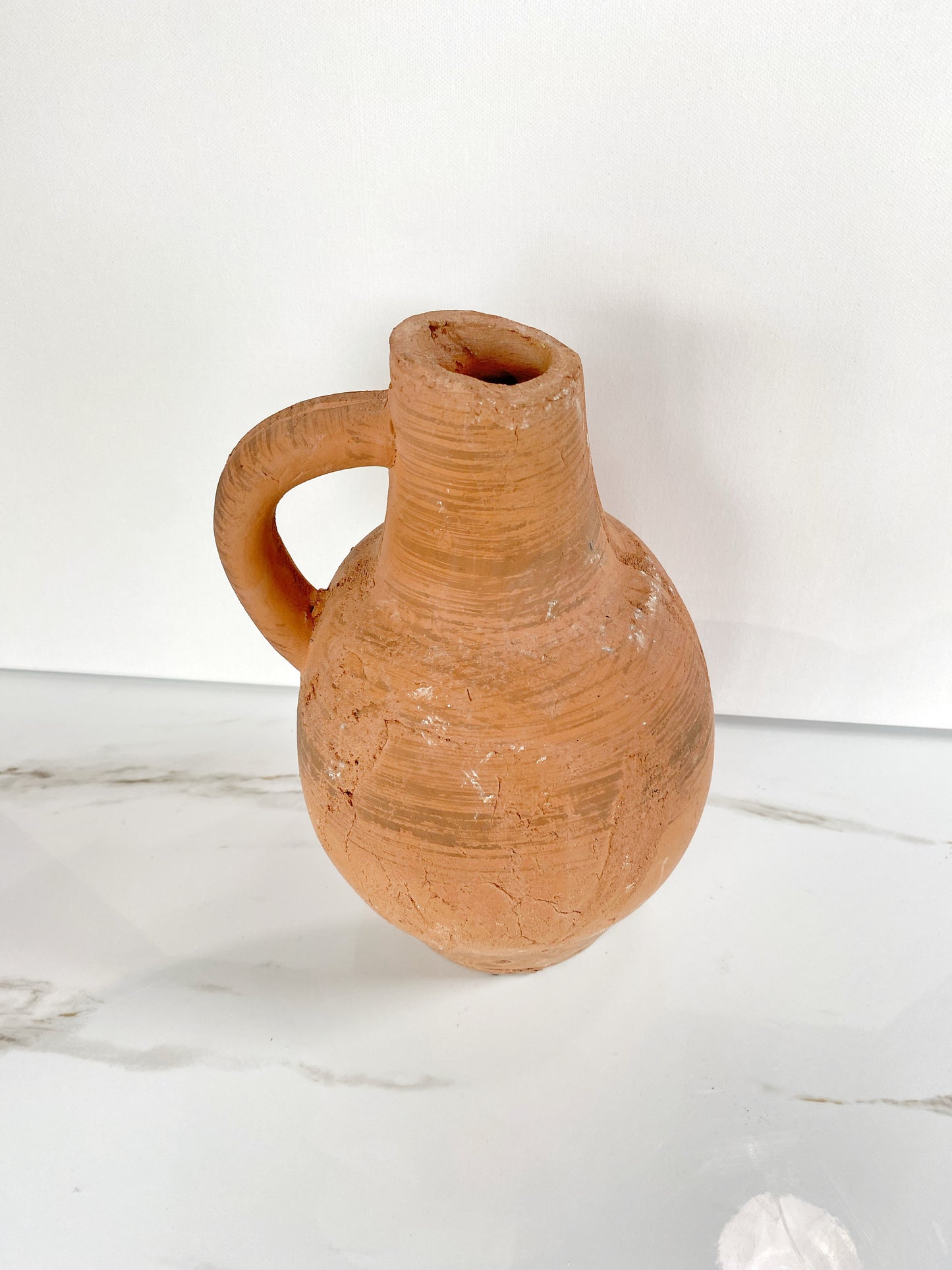 Terracotta Jug with handle