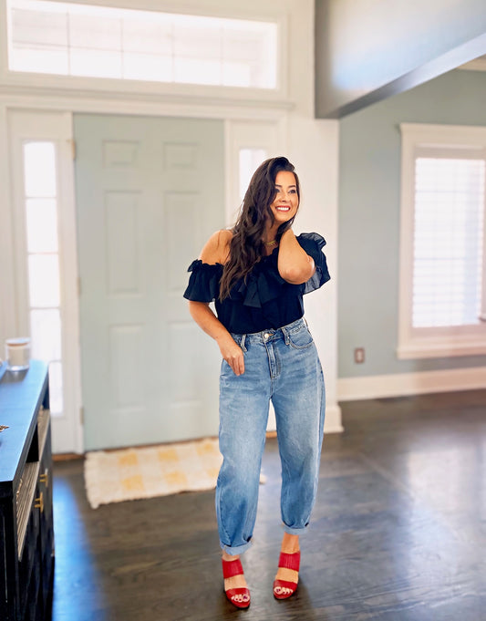 Sneak Peek Balloon Jeans