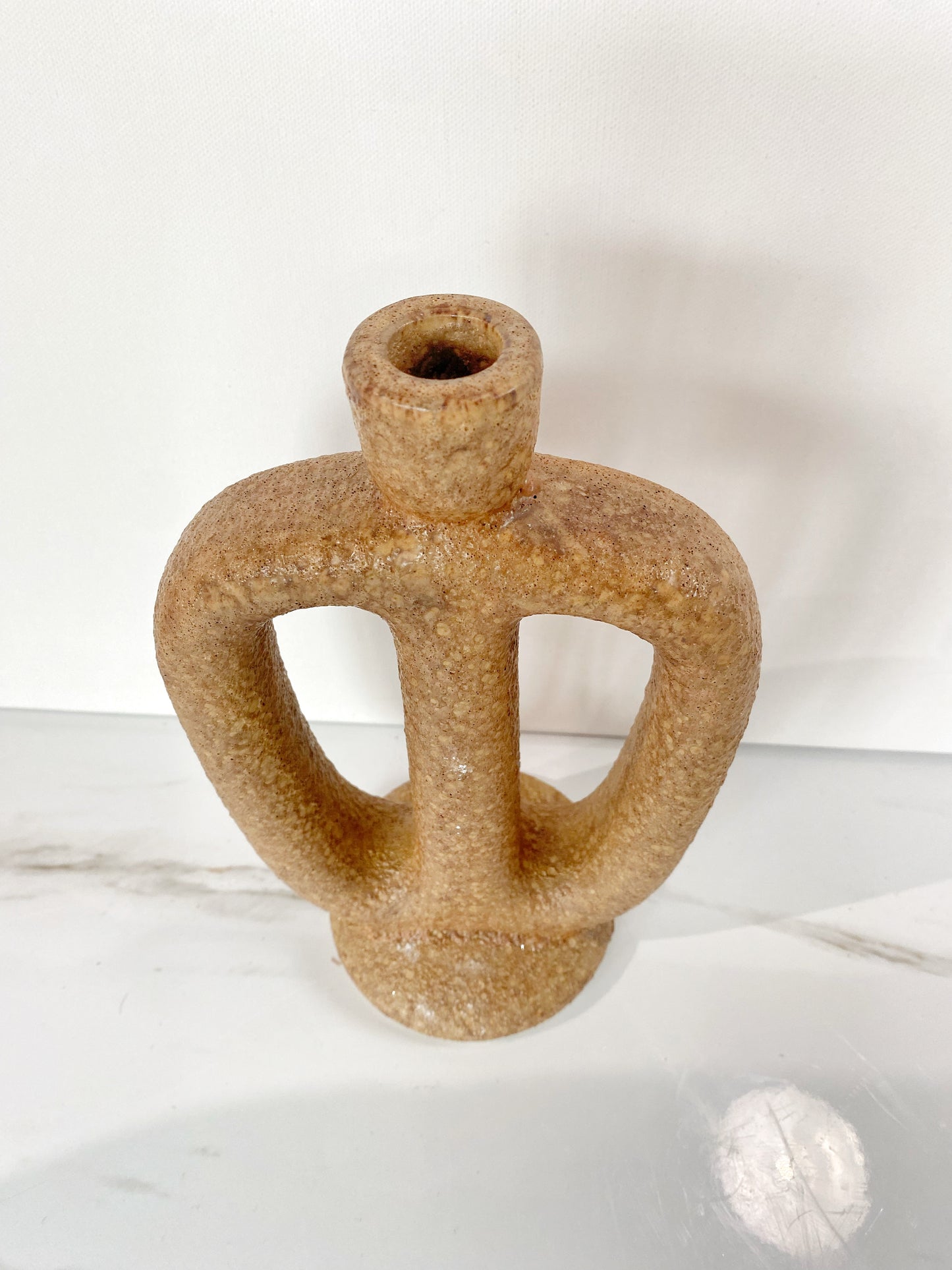 Abstract Candleholder