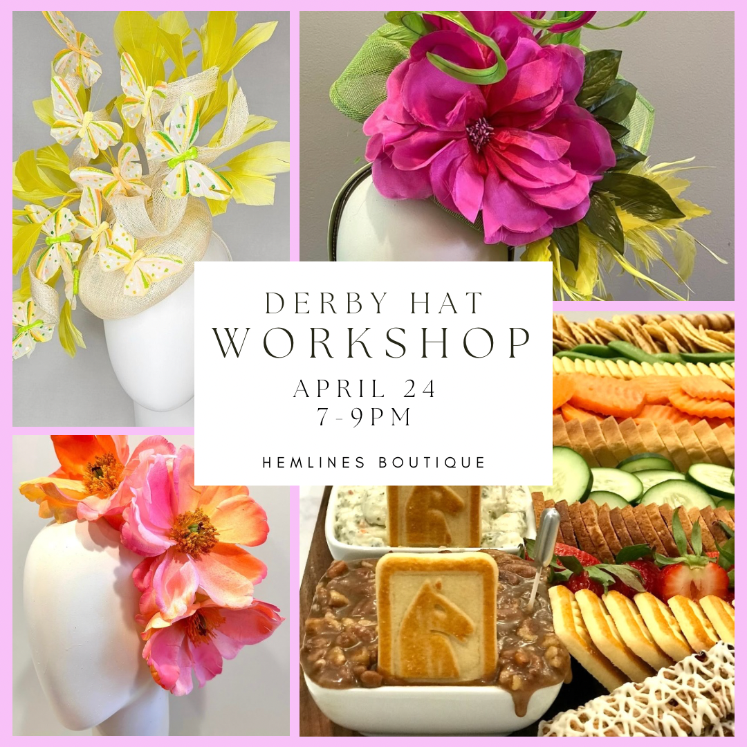 Kentucky Derby Fascinator Workshop