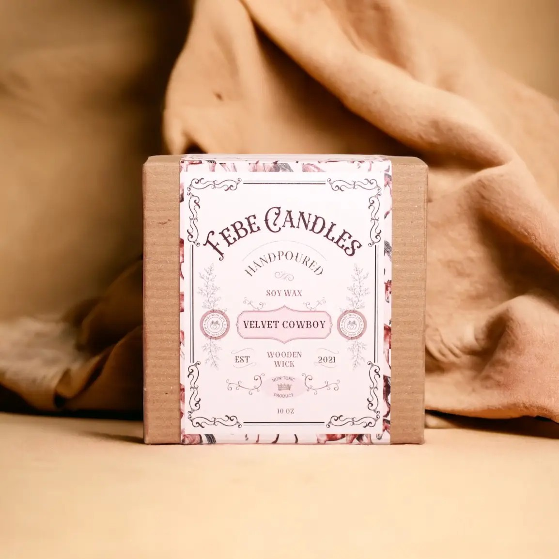 Velvet Cowboy Candle