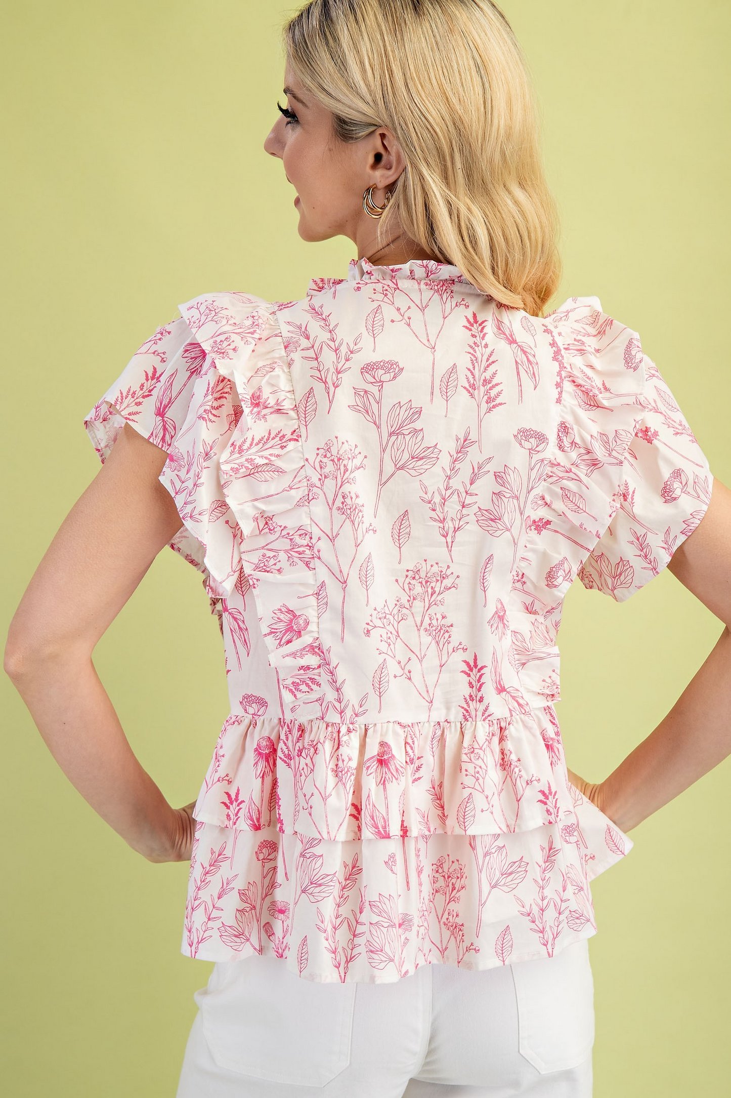 Gloria Ruffled Blouse