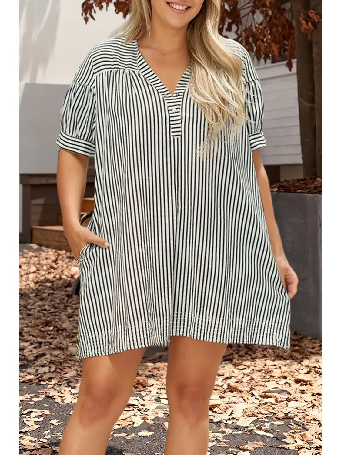 Malta Striped Dress