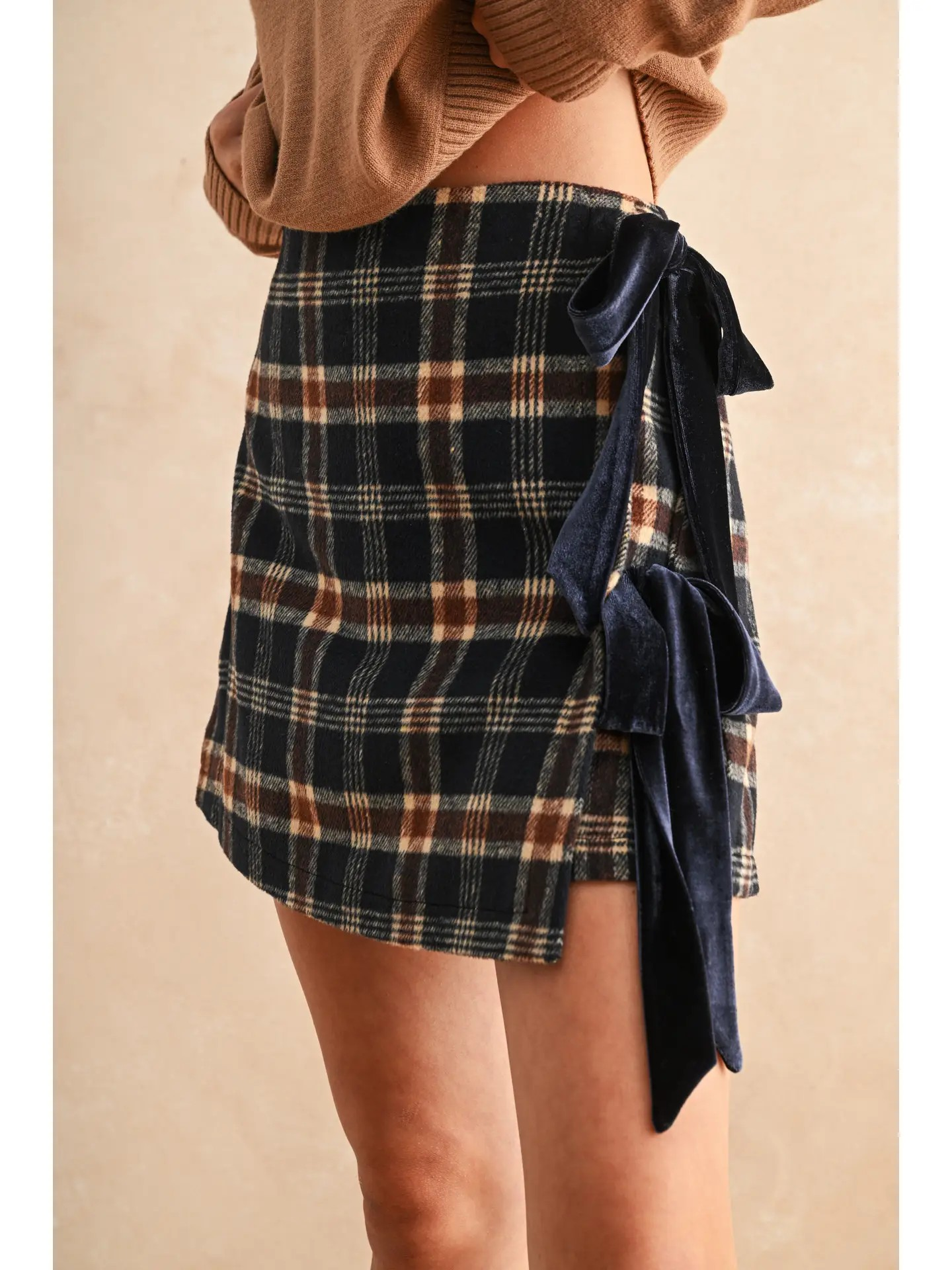 Lydia Plaid Pattern Skirt