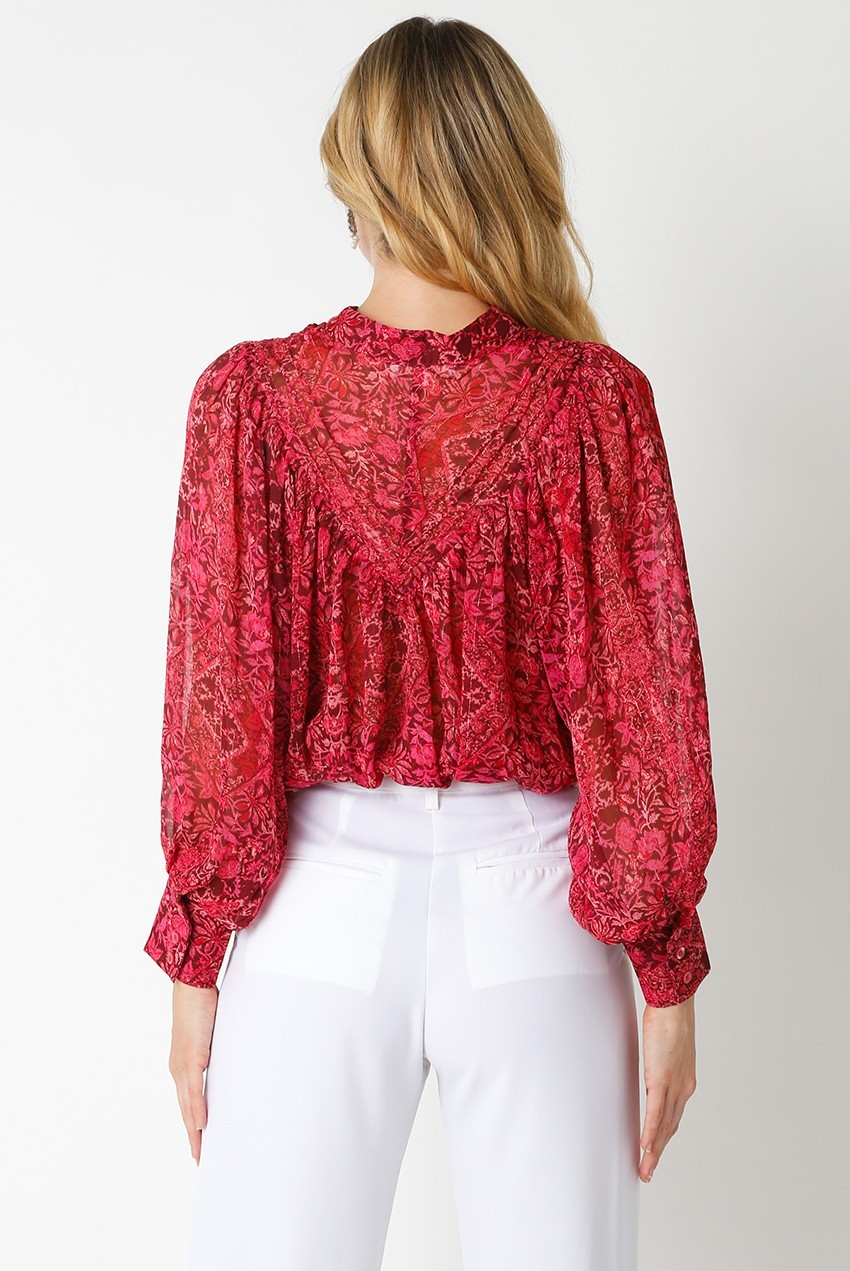 Daphne Flowy Blouse