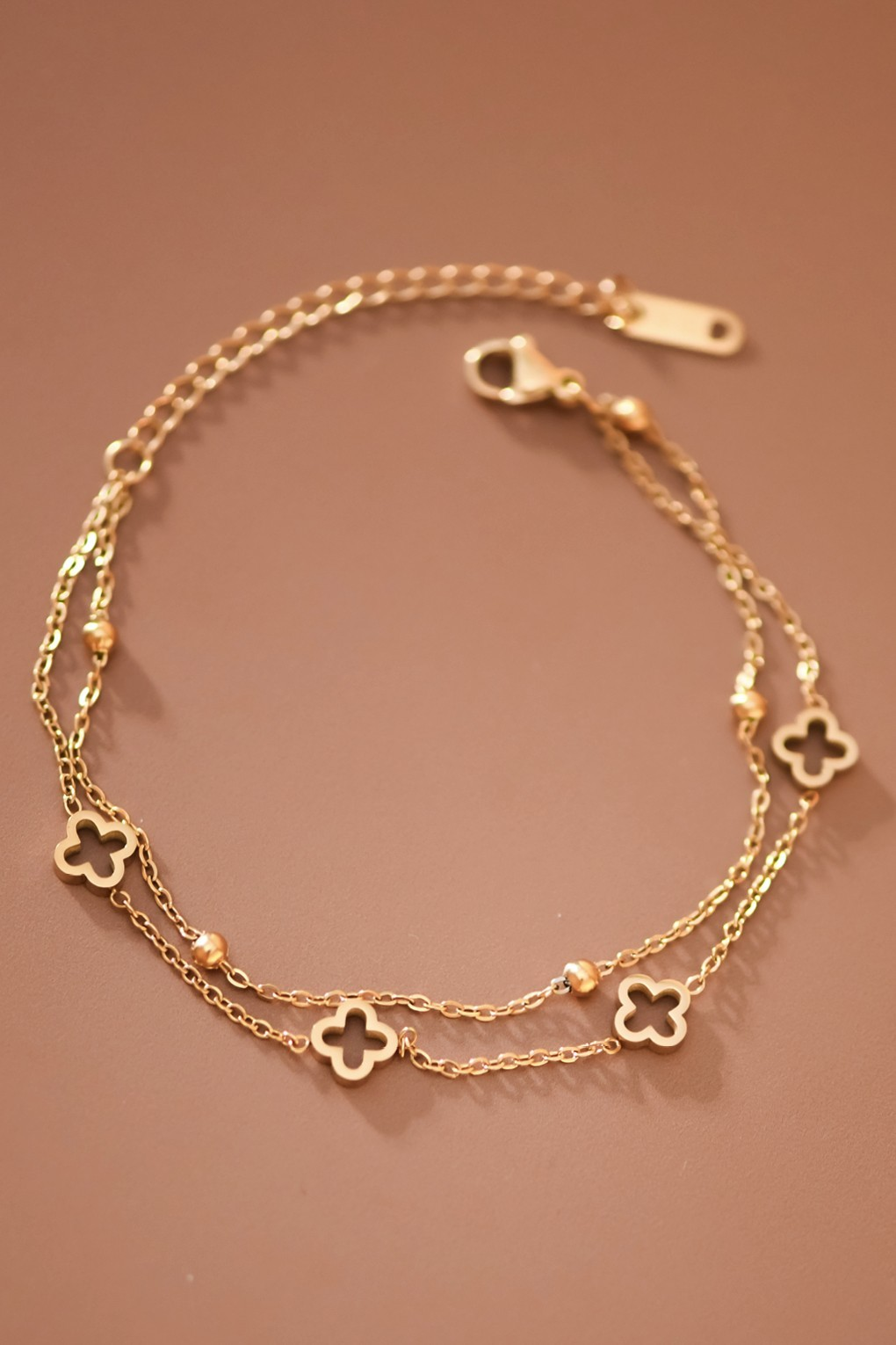Clover Chain Bracelet