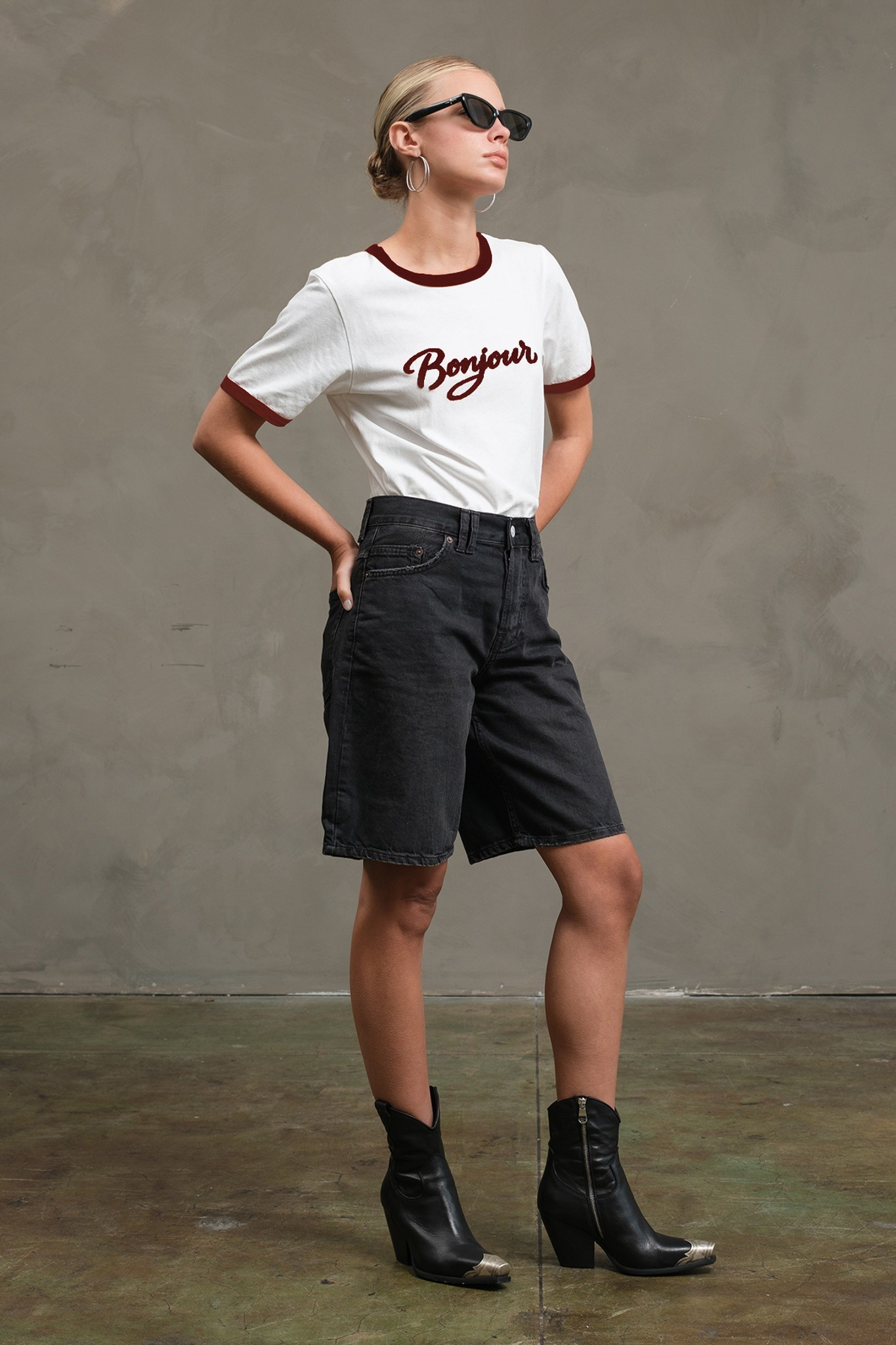 Bonjour Ringer Tee