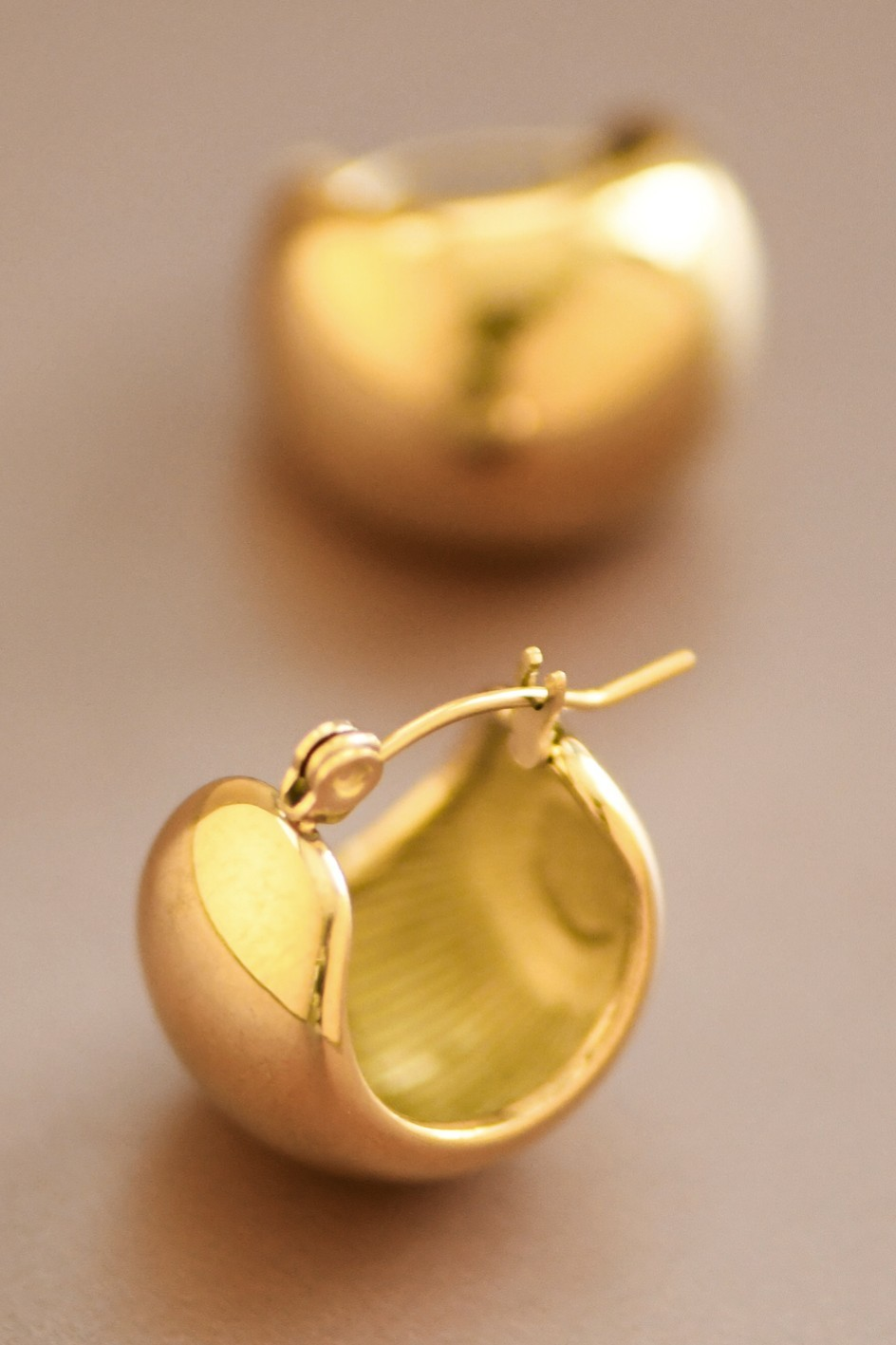 Chunky Hoop Earrings