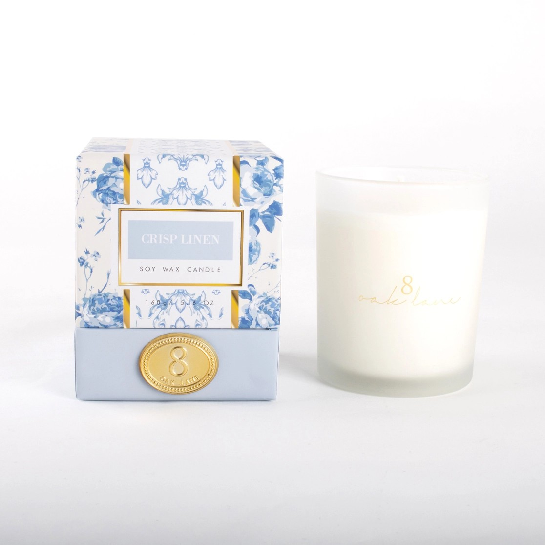 Crisp Linen Candle