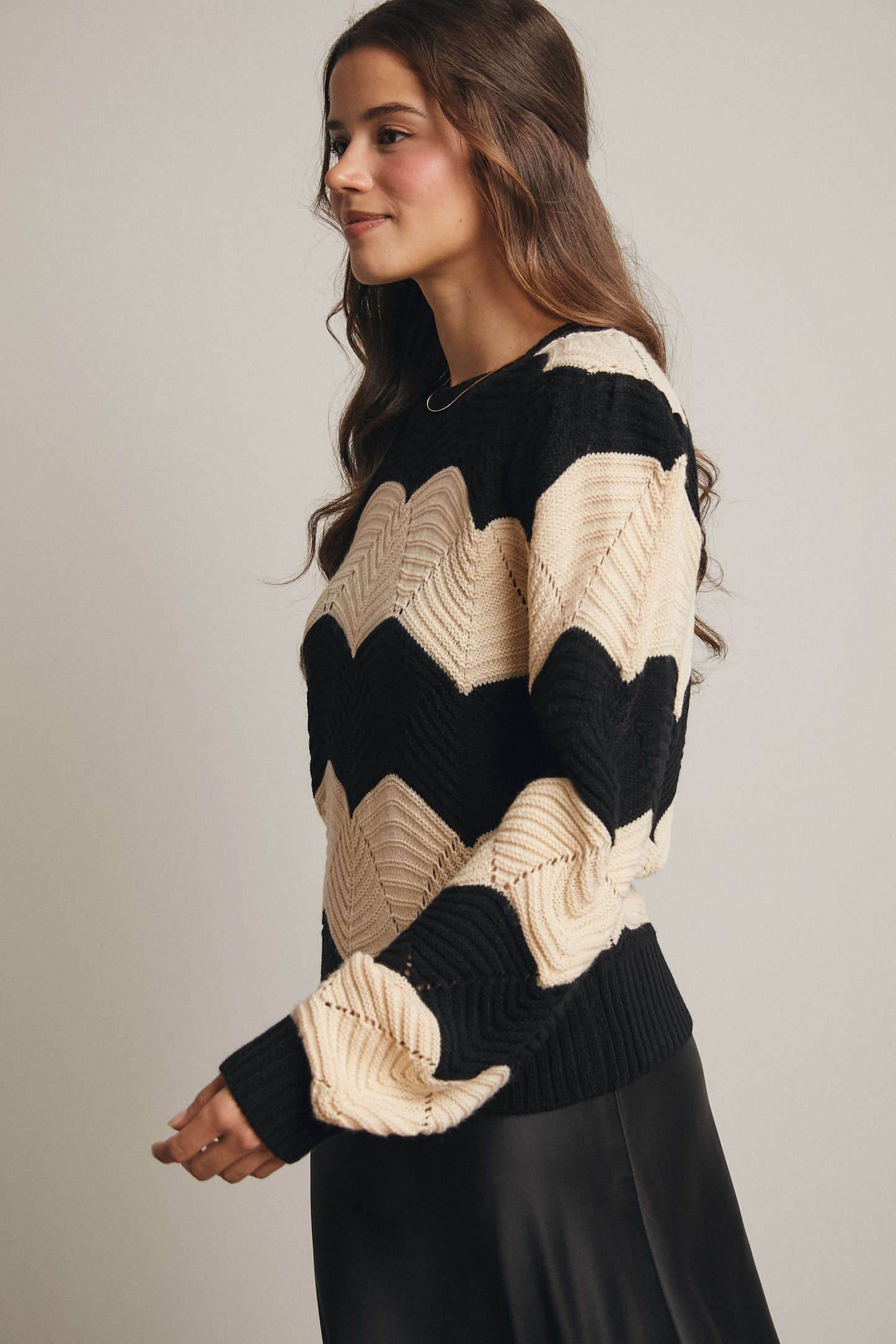 Franklin Chevron Sweater