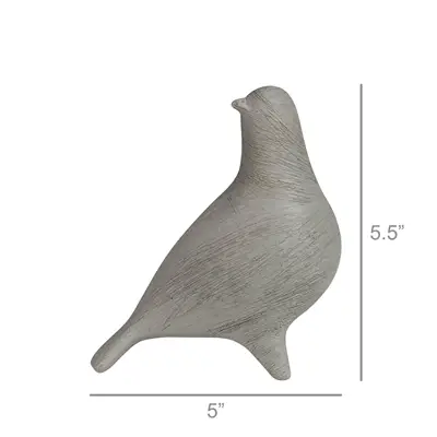 Grazed Ceramic Bird