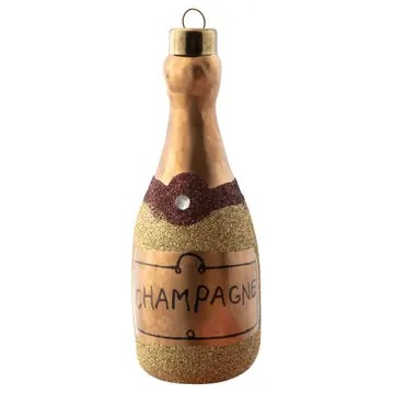 Champagne Bottle Ornament
