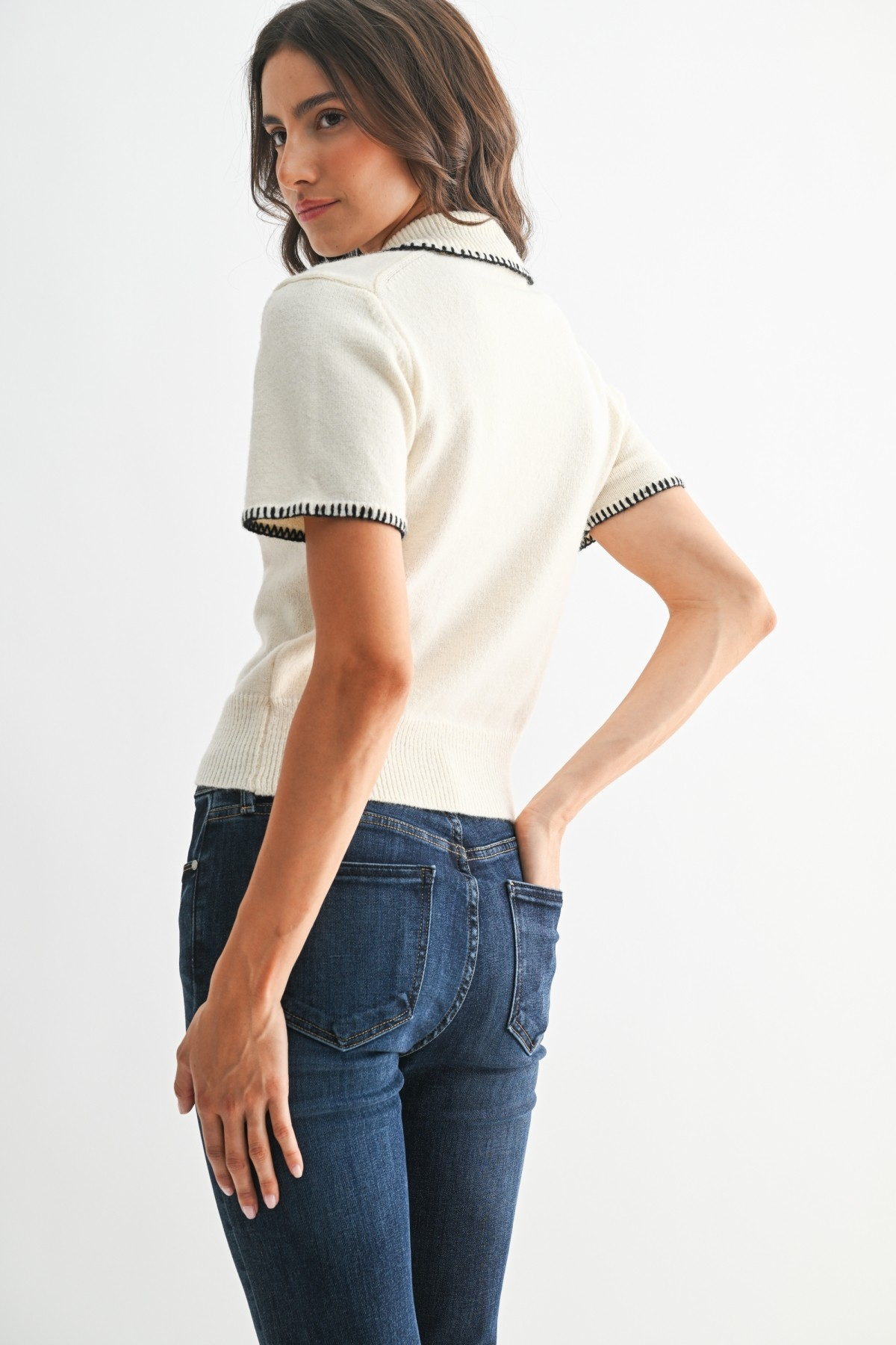 Maeve Knit Polo