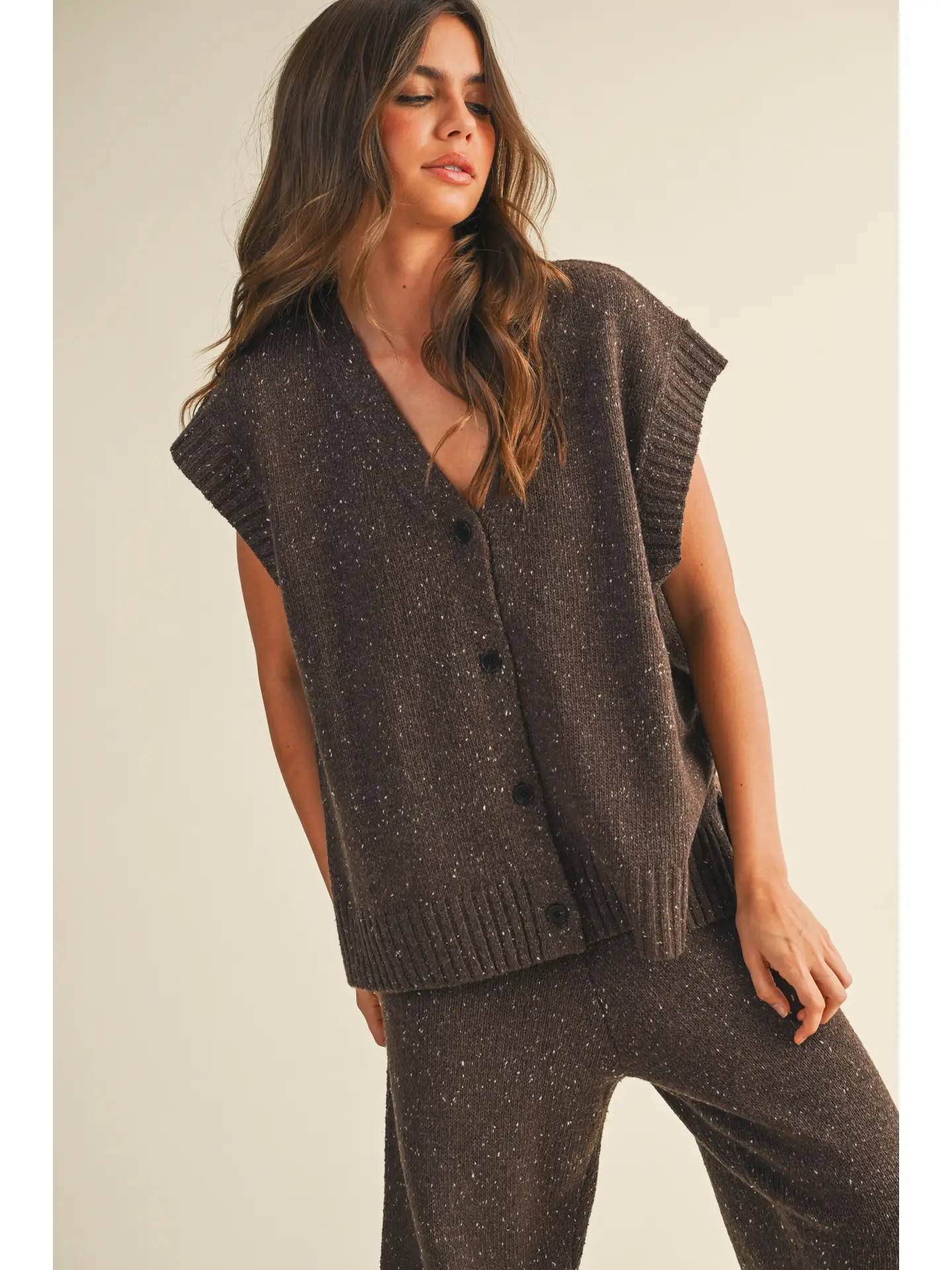 Barkley Oversized Sweater Vest