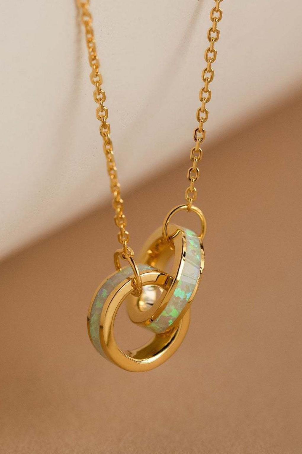 Opal Pendant Necklace