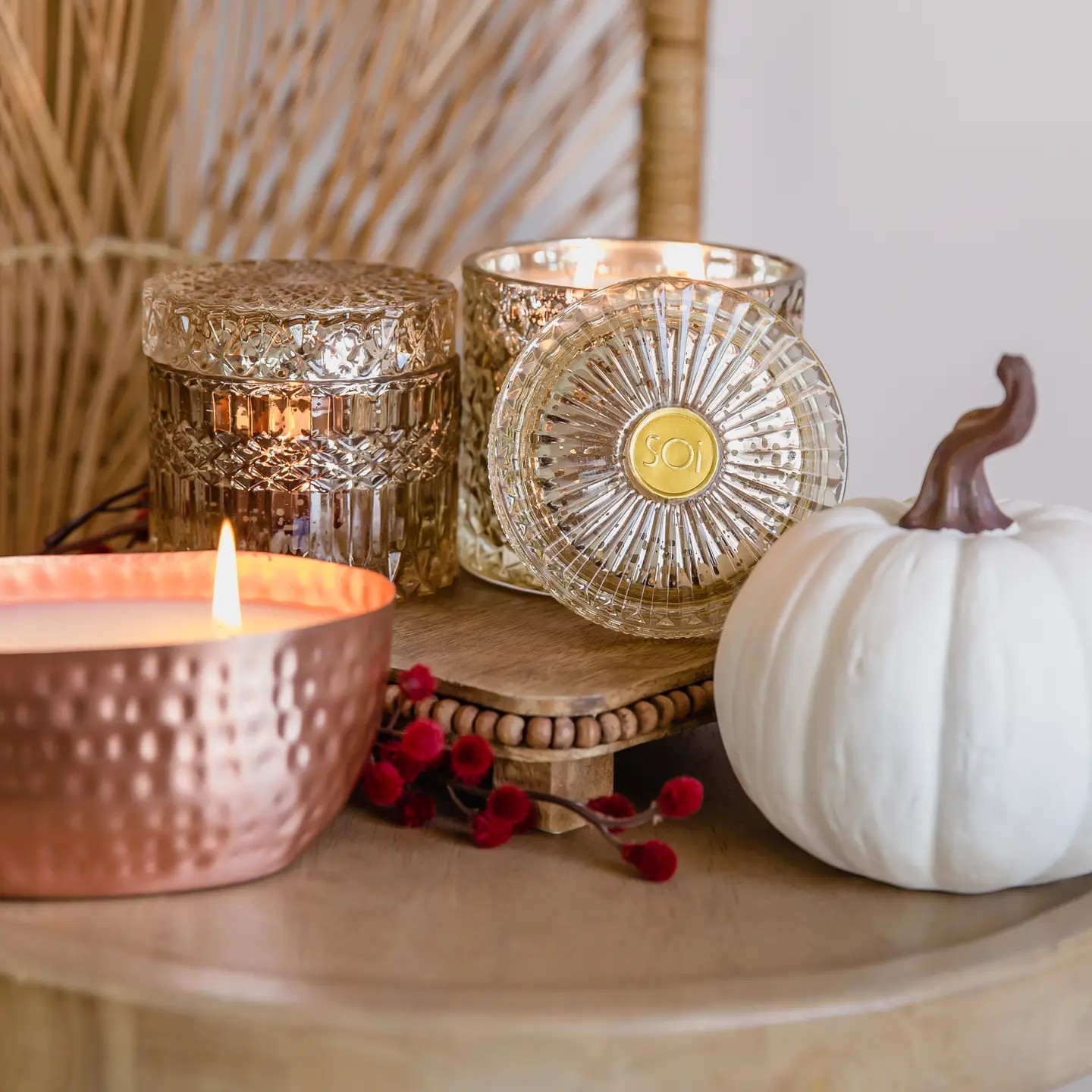 Pumpkin Chai Shimmer Candle