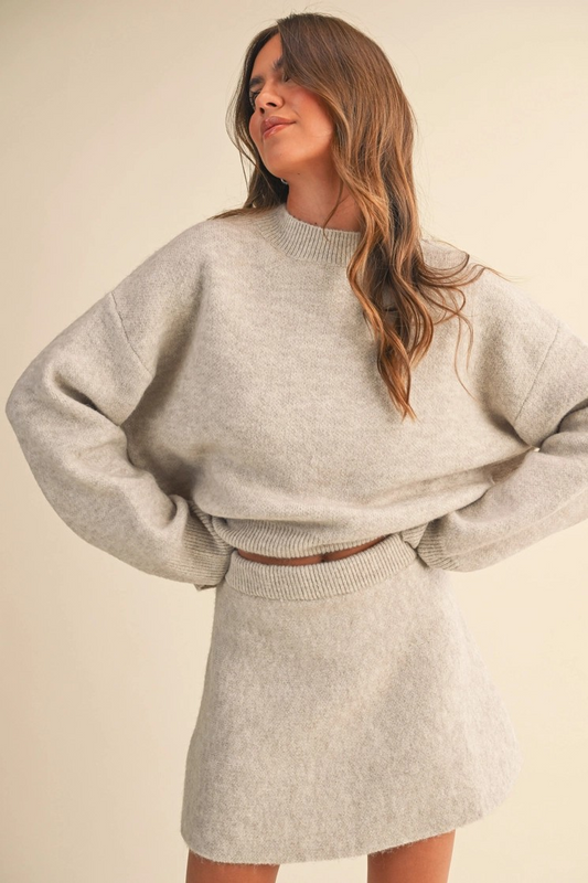 Adeline Flared Mini Skirt