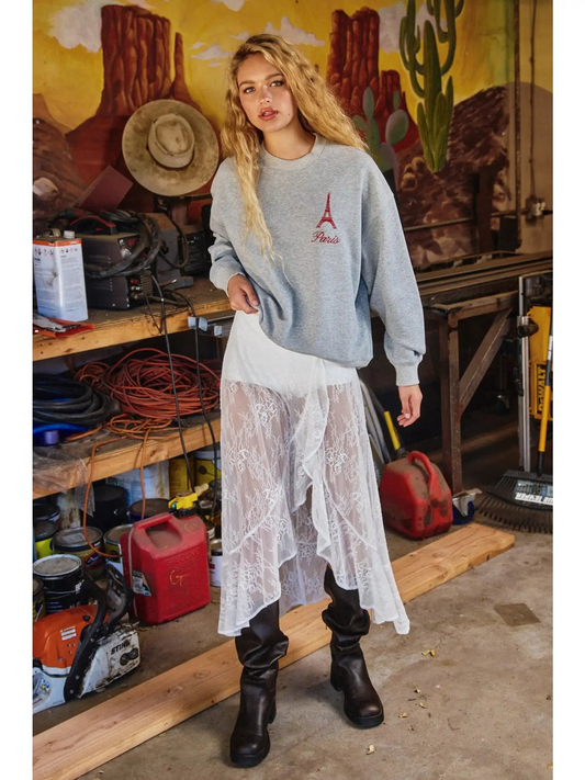 Play Hard Lace Skirt